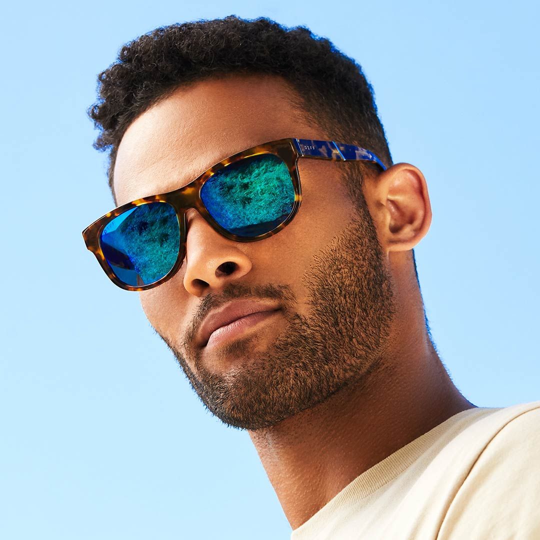 MILO - MATTE MOSS HAVANA + BROWN GRADIENT SUNGLASSES sold by Diff Eyewear product image thumbnail 4