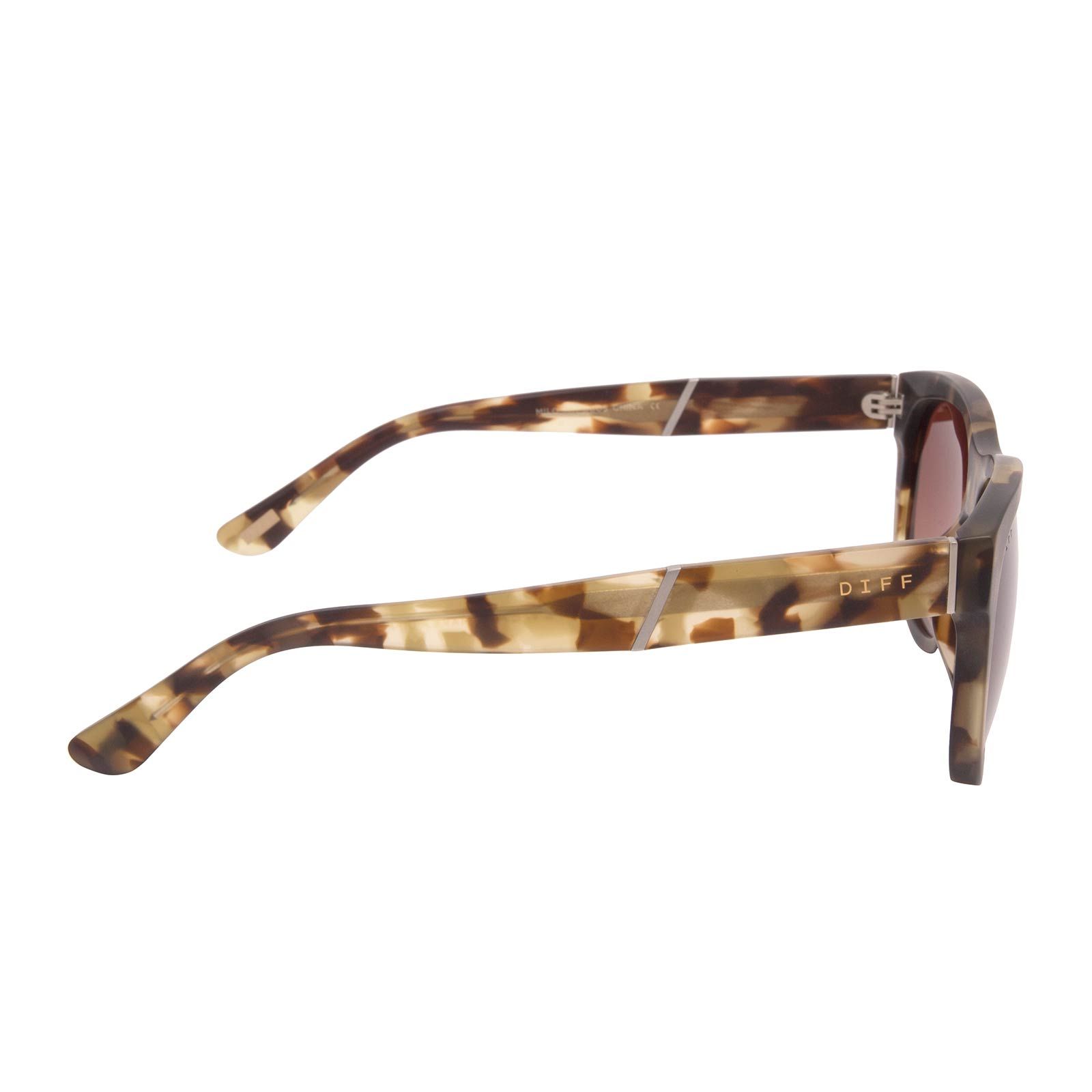 MILO - MATTE MOSS HAVANA + BROWN GRADIENT SUNGLASSES sold by Diff Eyewear product image thumbnail 3