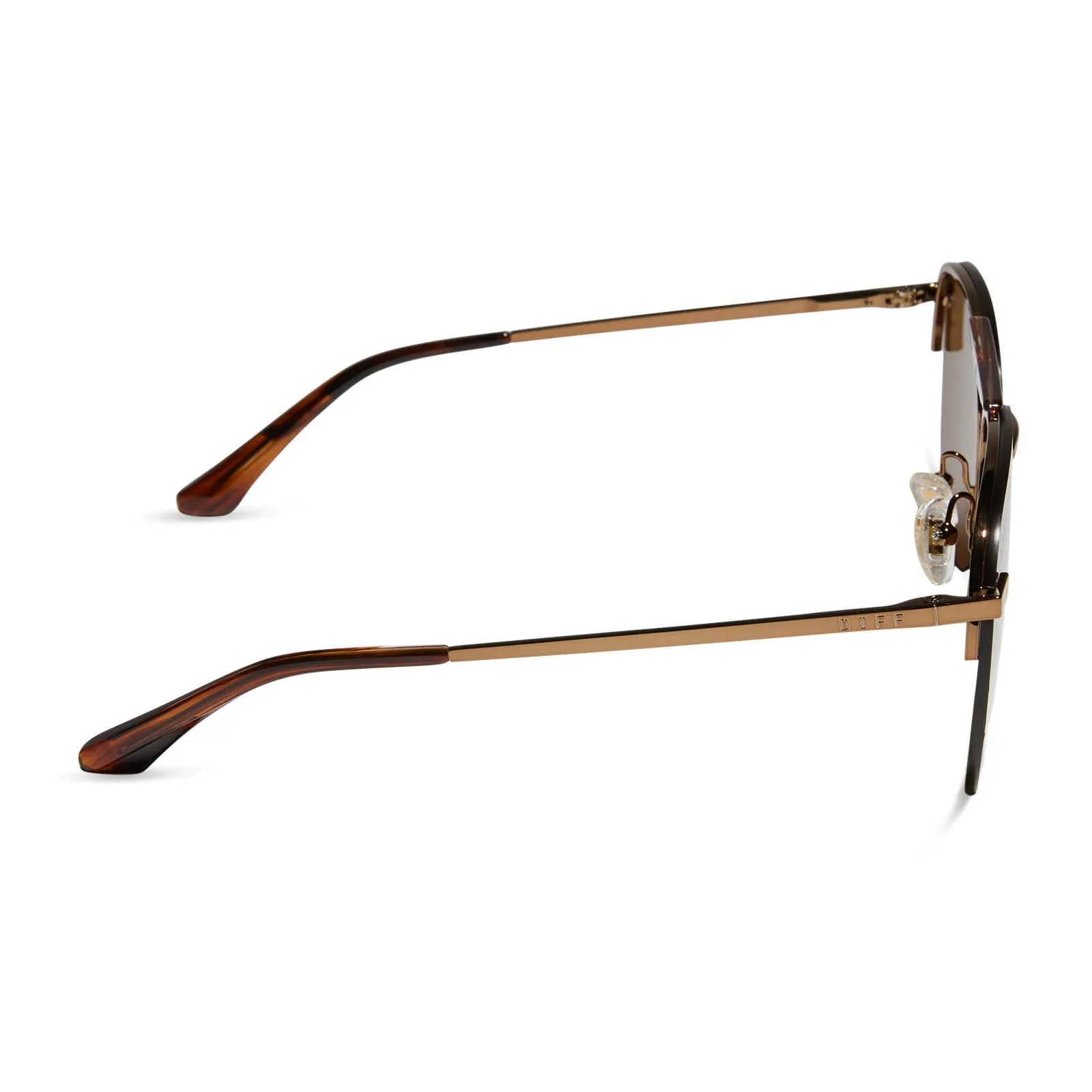TAHOE - SEQUOIA TORTOISE + BROWN GOLD FLASH SUNGLASSES sold by Diff Eyewear product image thumbnail 3