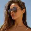 TAHOE - SEQUOIA TORTOISE + BROWN GOLD FLASH SUNGLASSES sold by Diff Eyewear