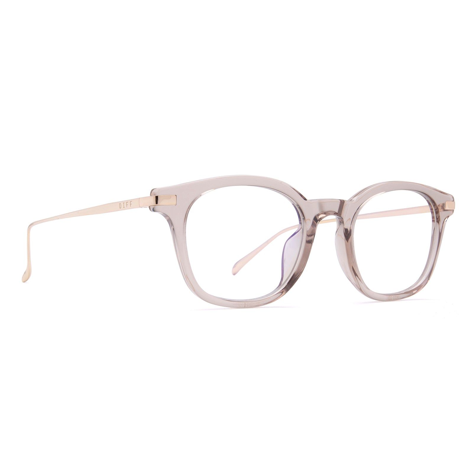 CADEN - VINTAGE CRYSTAL + BLUE LIGHT TECHNOLOGY GLASSES sold by Diff Eyewear product image thumbnail 2