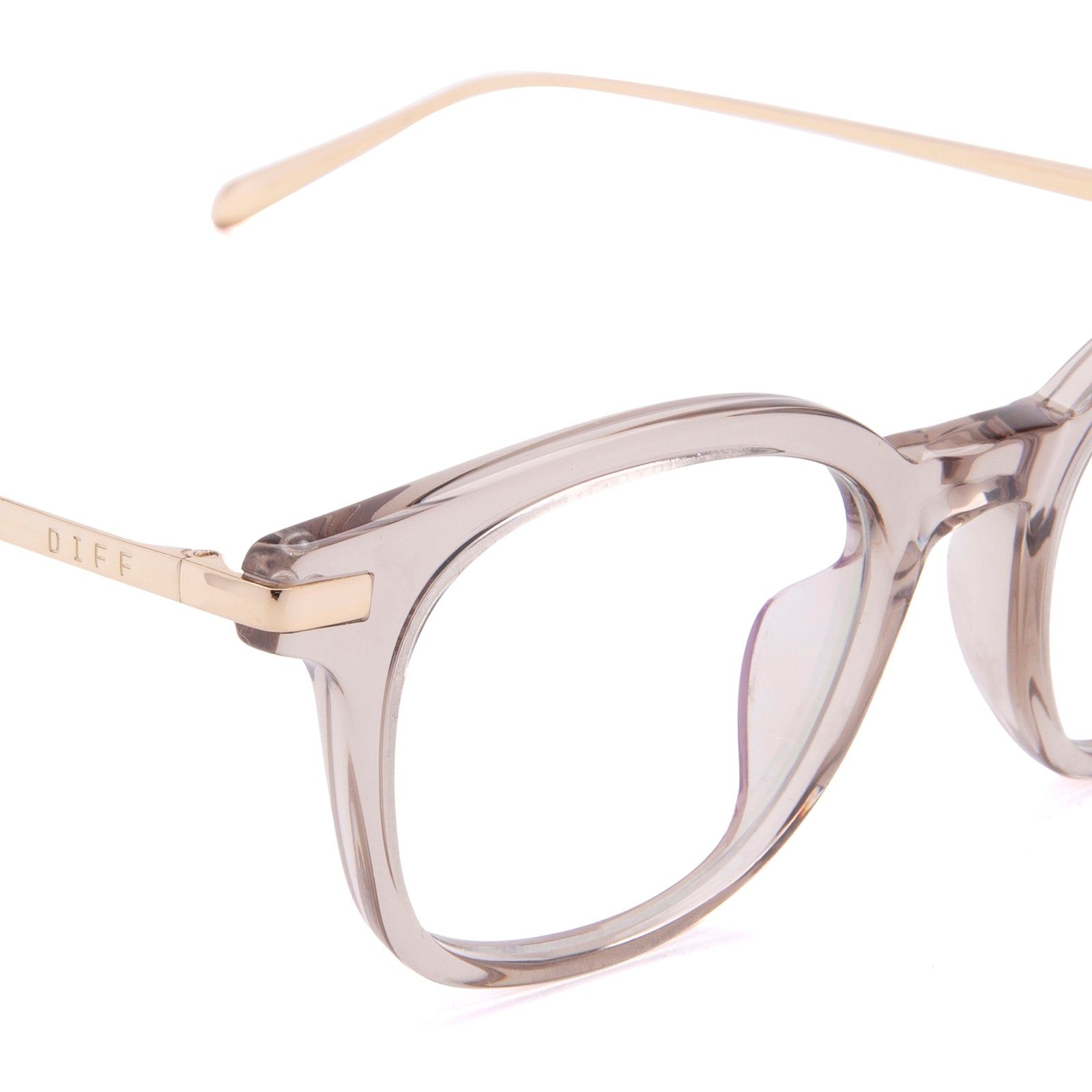 CADEN - VINTAGE CRYSTAL + BLUE LIGHT TECHNOLOGY GLASSES sold by Diff Eyewear product image thumbnail 3