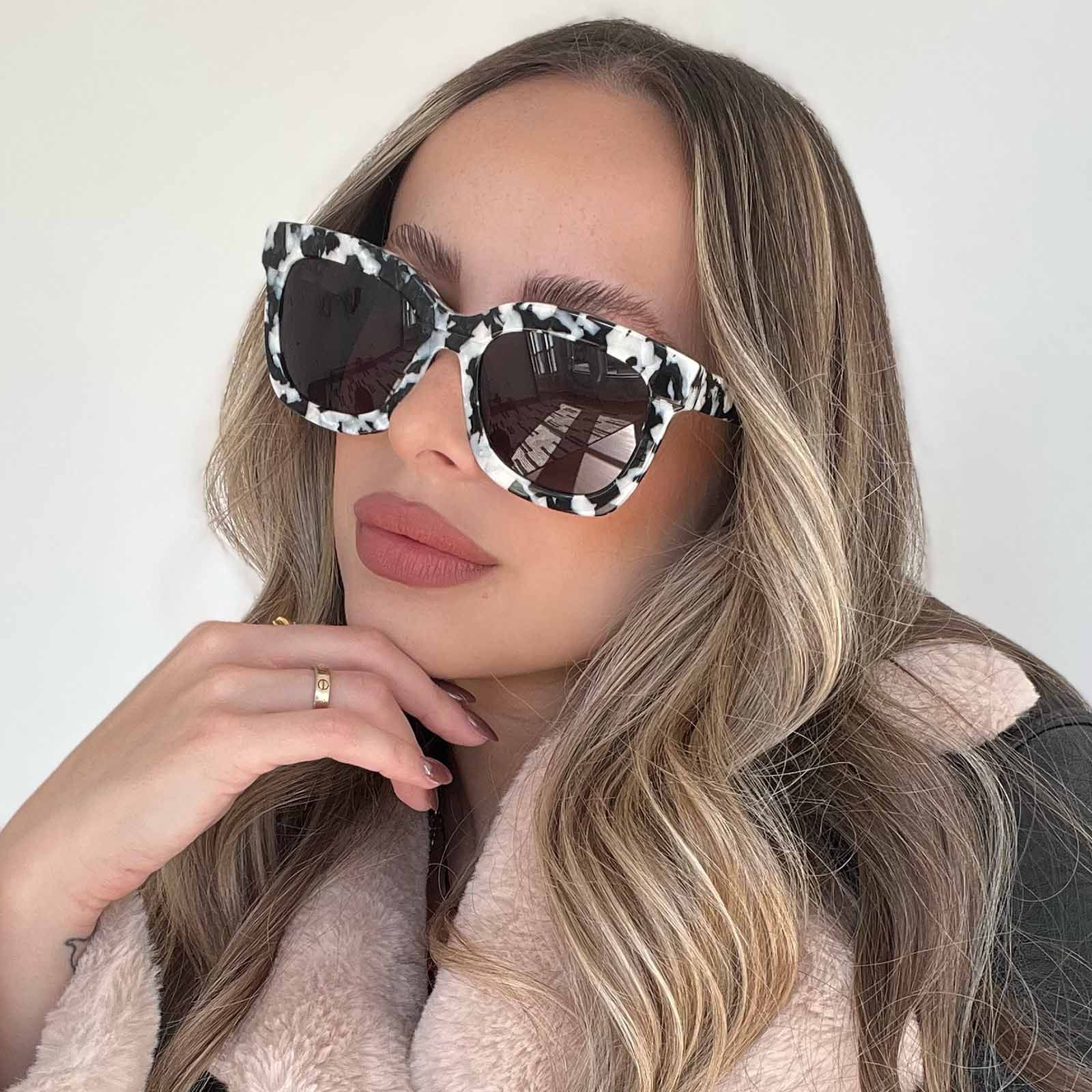 CARSON - RICH HIDE + GREY SUNGLASSES sold by Diff Eyewear product image thumbnail 7