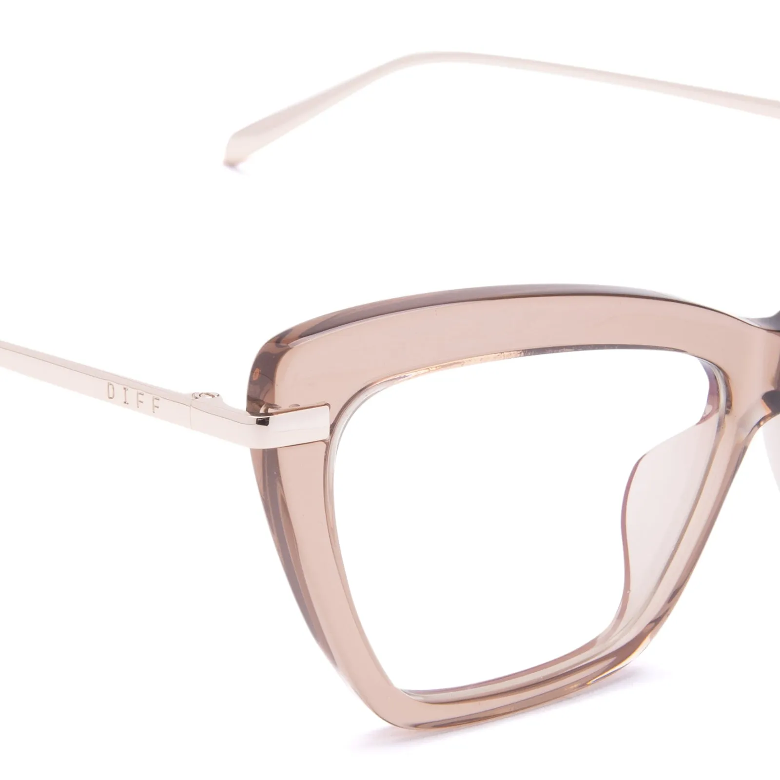 MILA - CAFE OLE + BLUE LIGHT TECHNOLOGY GLASSES sold by Diff Eyewear product image thumbnail 3