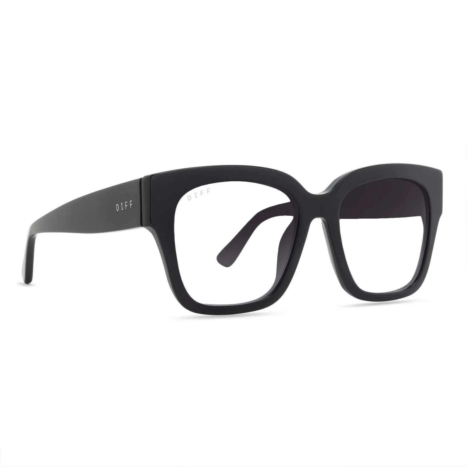 BELLA II - BLACK + GLASSES sold by Diff Eyewear product image thumbnail 2