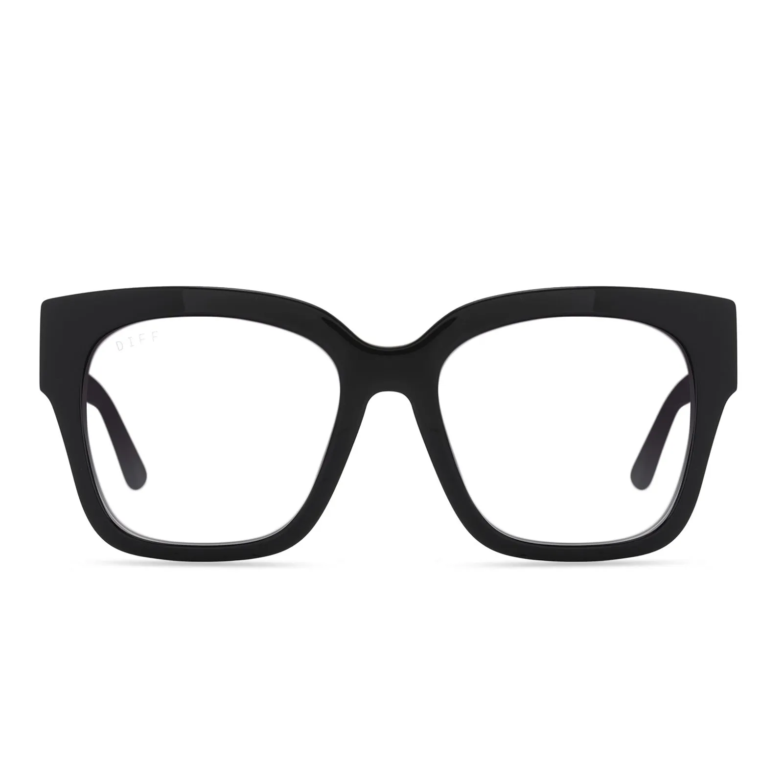 BELLA II - BLACK + GLASSES sold by Diff Eyewear