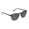 JAXSON XL - BLACK SMOKE CRYSTAL + GREY + POLARIZED SUNGLASSES sold by Diff Eyewear