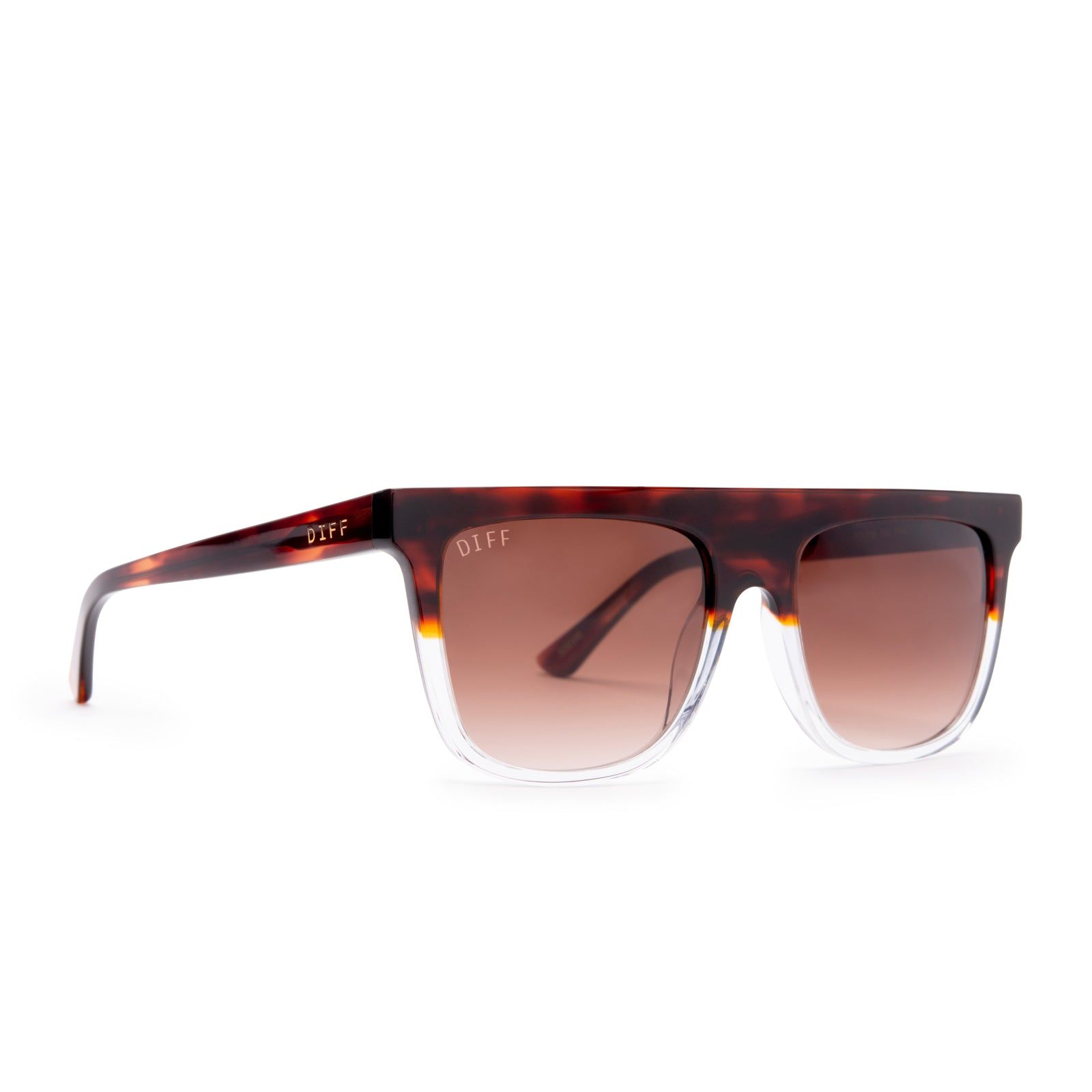 STEVIE - DEUCE + BROWN GRADIENT SUNGLASSES sold by Diff Eyewear product image thumbnail 2