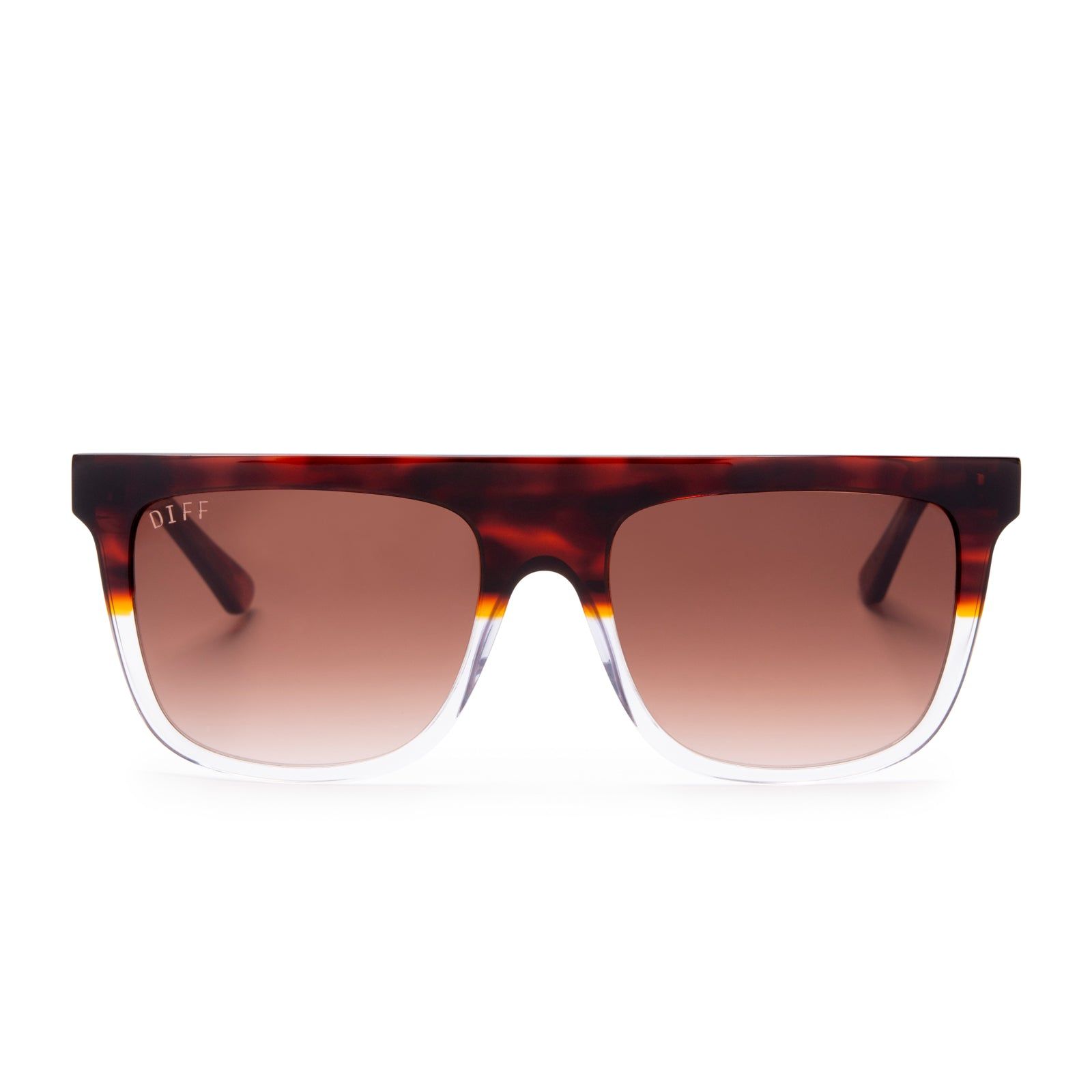 STEVIE - DEUCE + BROWN GRADIENT SUNGLASSES sold by Diff Eyewear