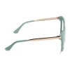 BELLA - STEEL TEAL + PRESCRIPTION GLASSES sold by Diff Eyewear