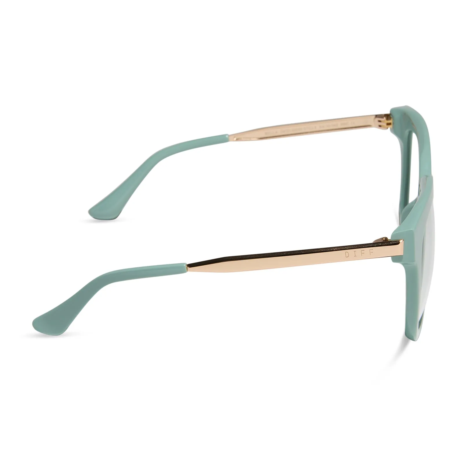 BELLA - STEEL TEAL + GLASSES sold by Diff Eyewear product image thumbnail 3