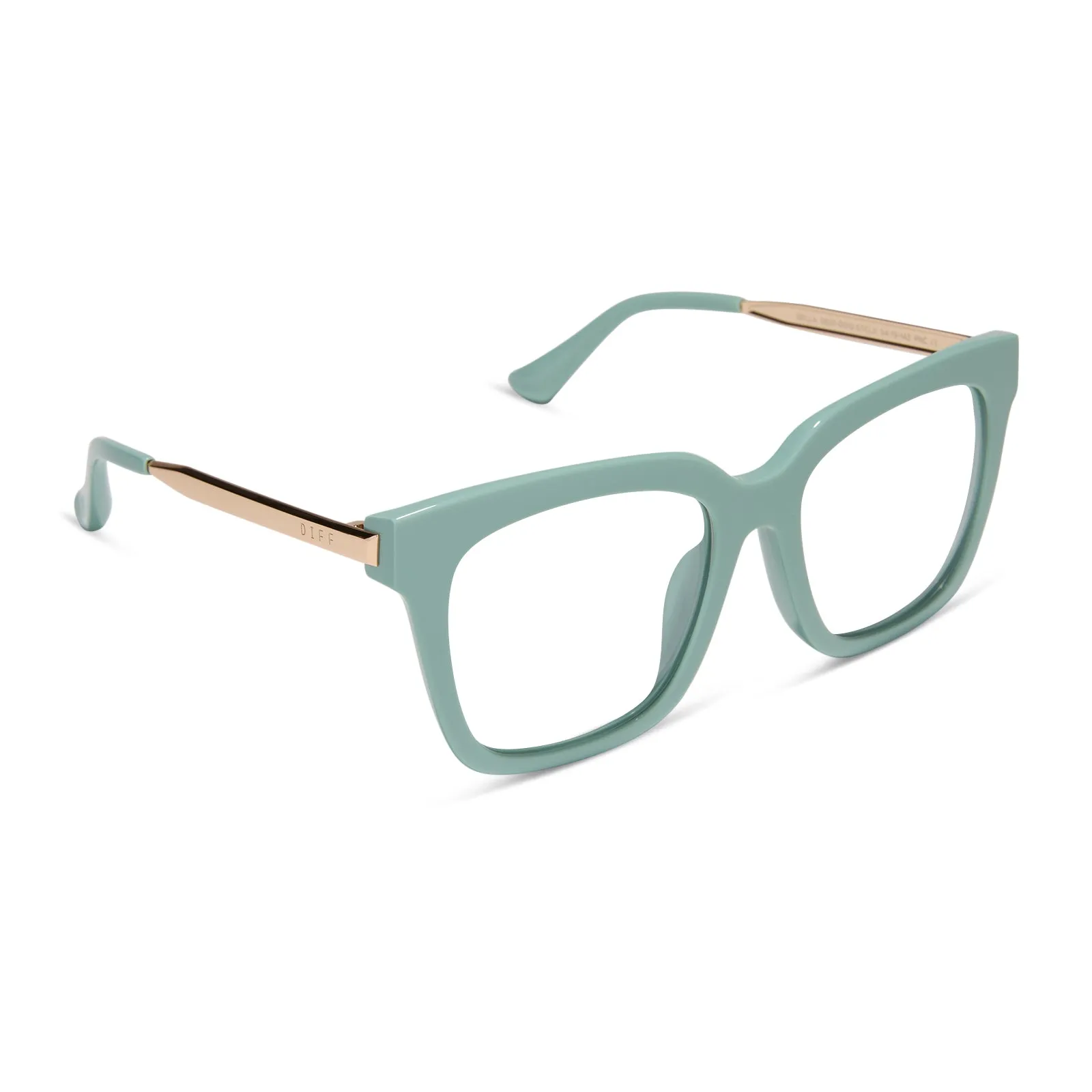BELLA - STEEL TEAL + GLASSES sold by Diff Eyewear product image thumbnail 2