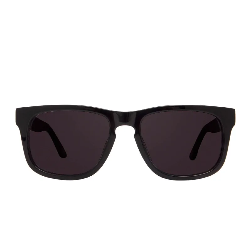 RILEY - BLACK + GREY POLARIZED SUNGLASSES sold by Diff Eyewear