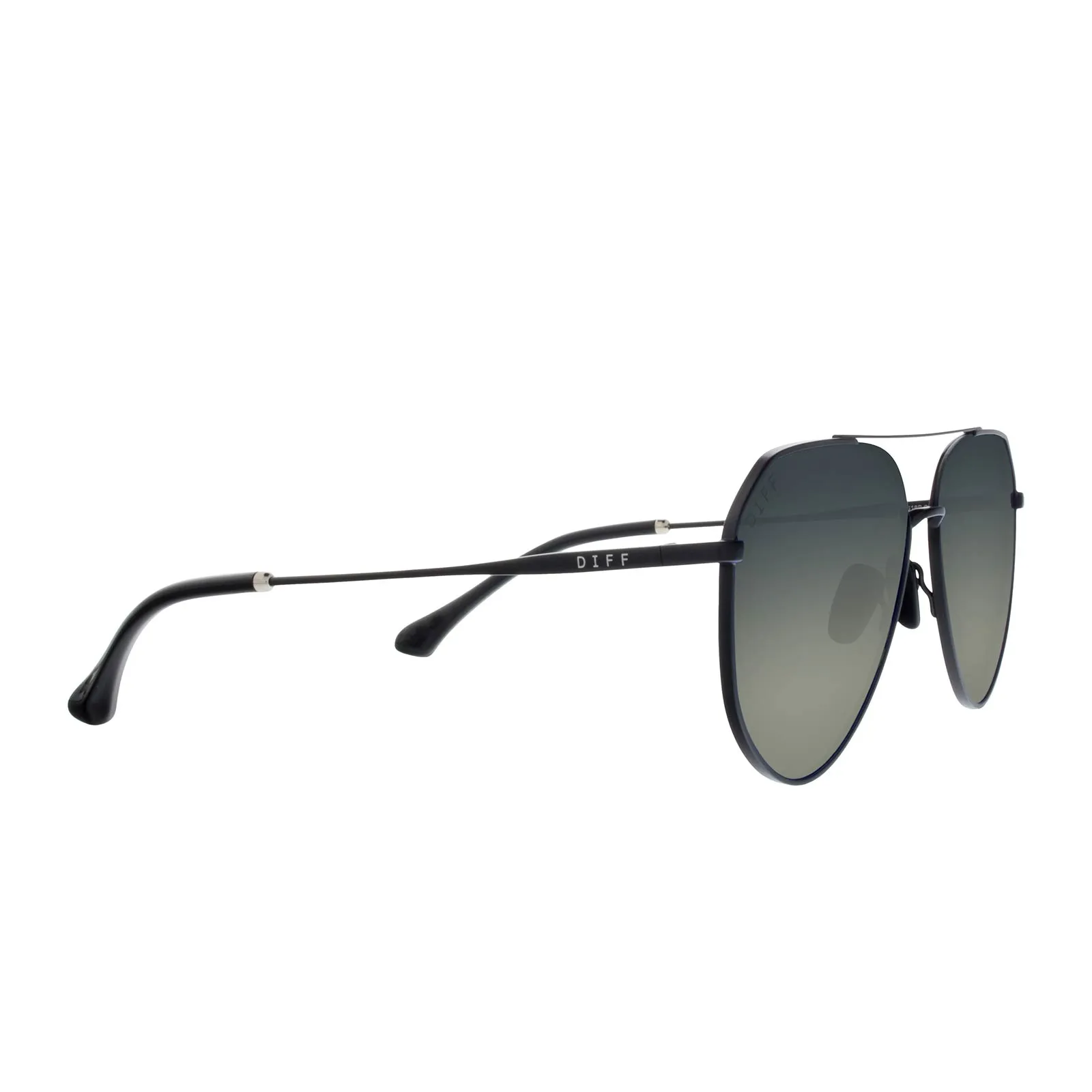 DASH - BLACK + GREY GRADIENT + POLARIZED SUNGLASSES sold by Diff Eyewear product image thumbnail 2
