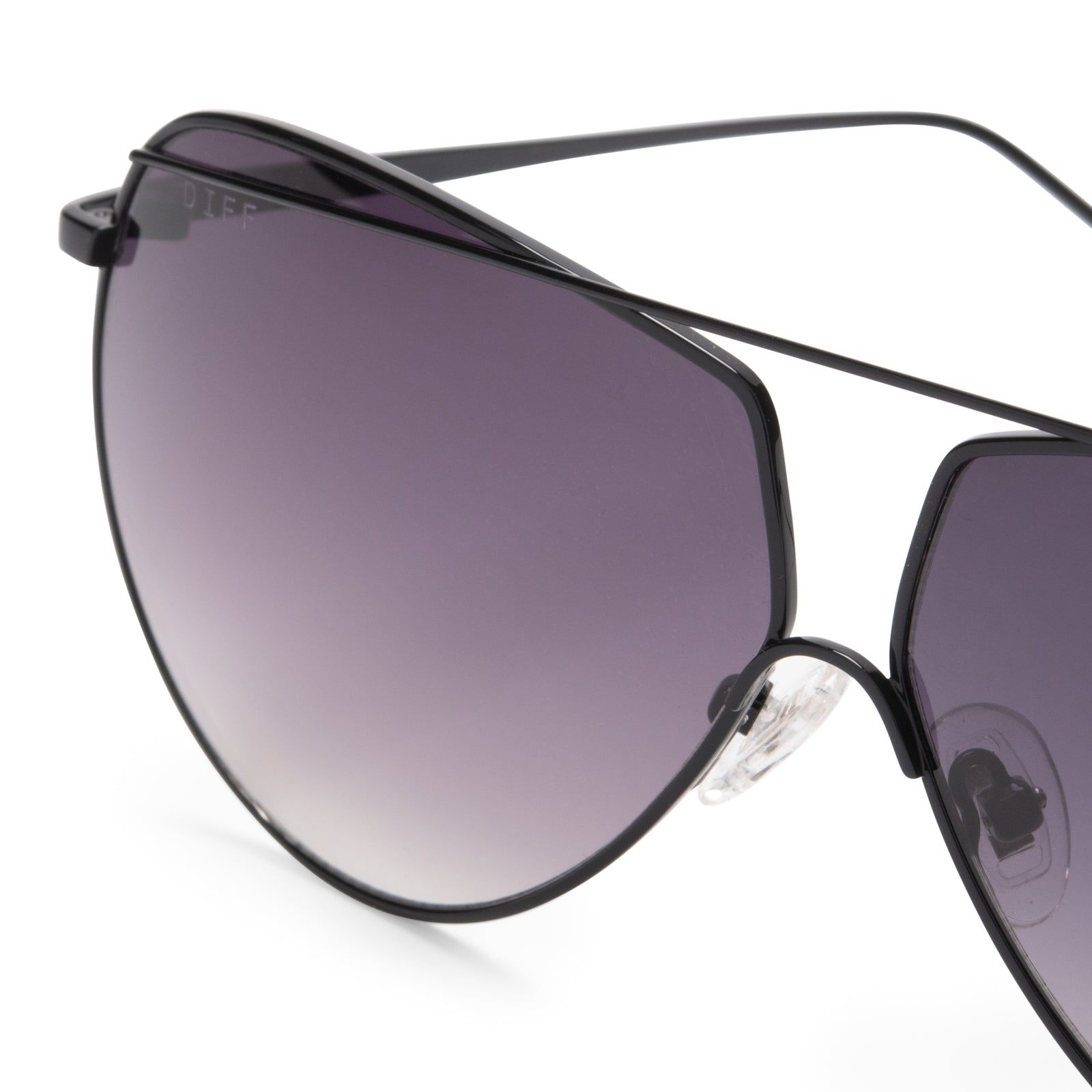 MAEVE - BLACK + GREY SUNGLASSES sold by Diff Eyewear product image thumbnail 4