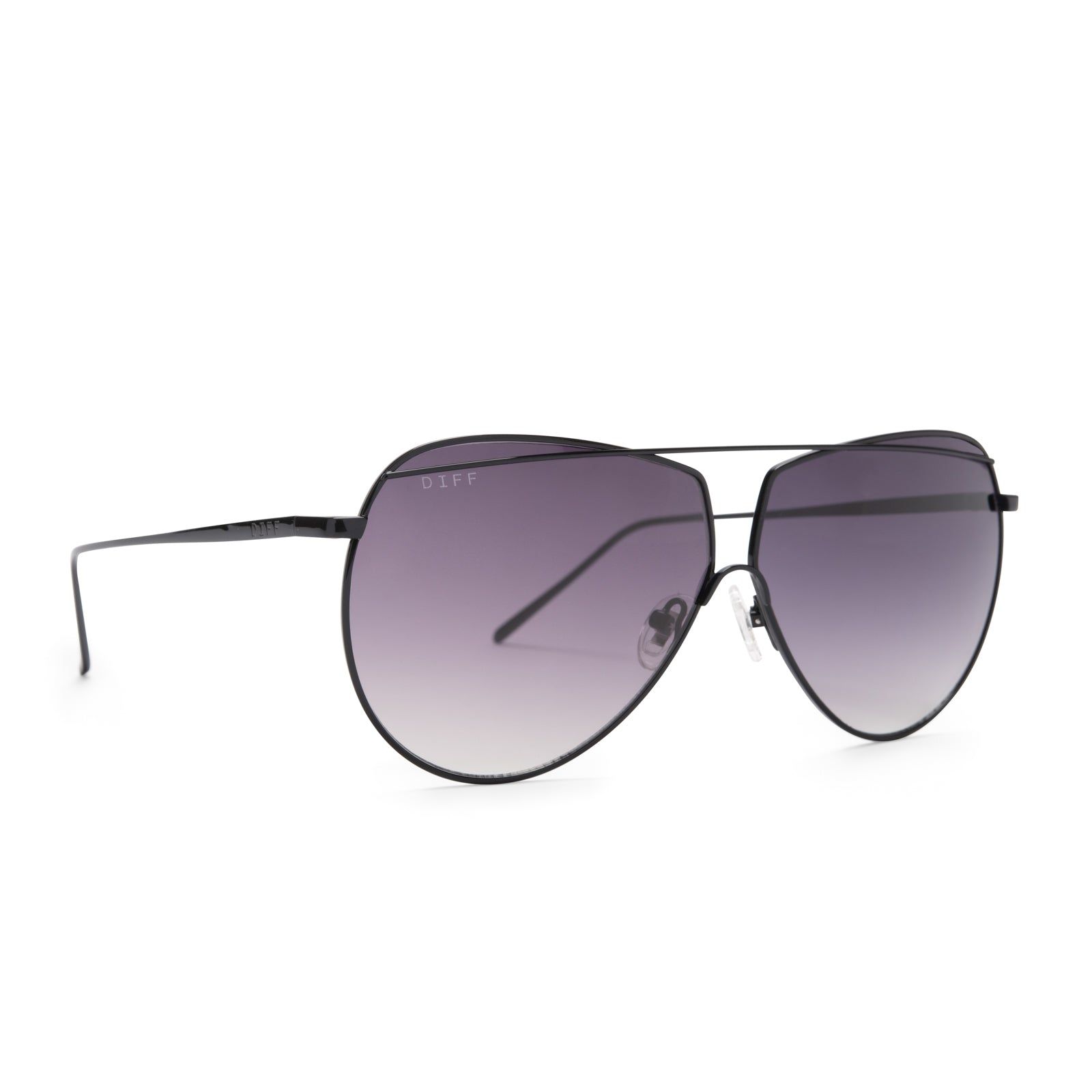 MAEVE - BLACK + GREY SUNGLASSES sold by Diff Eyewear product image thumbnail 2