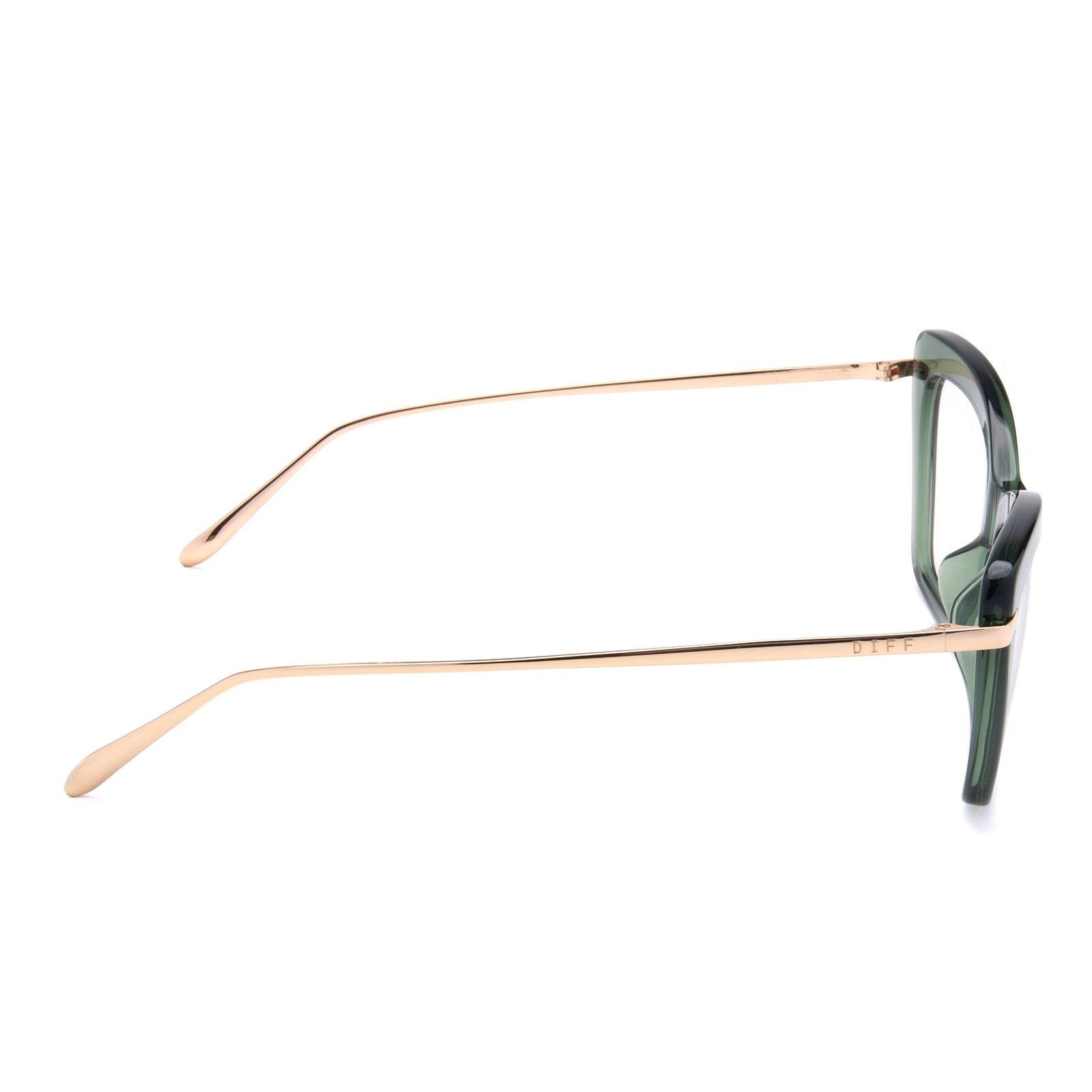 MILA - HUNTER + CLEAR GLASSES sold by Diff Eyewear product image thumbnail 4