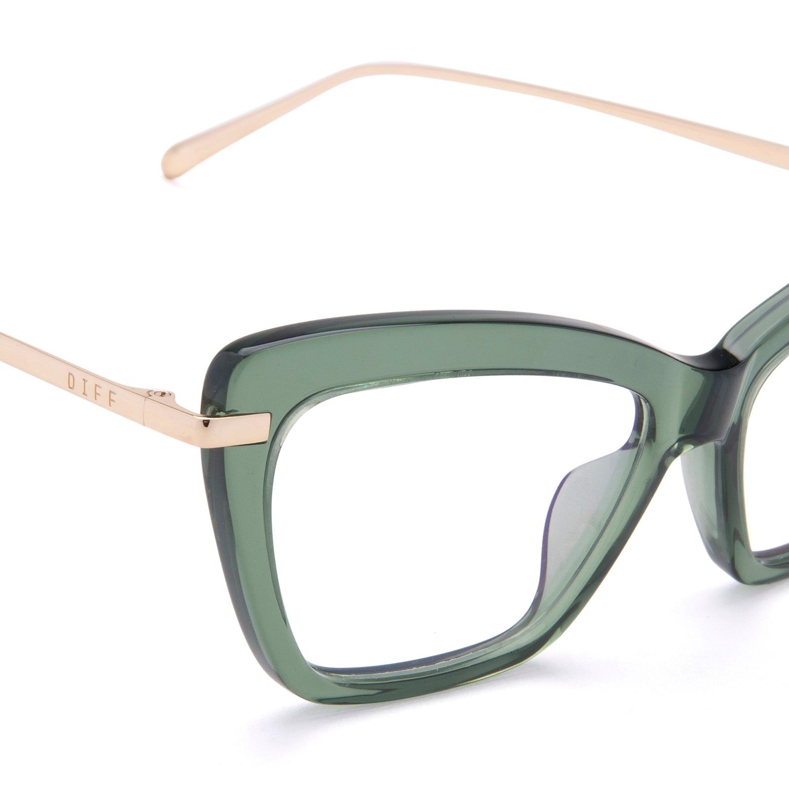 MILA - HUNTER + CLEAR GLASSES sold by Diff Eyewear product image thumbnail 3