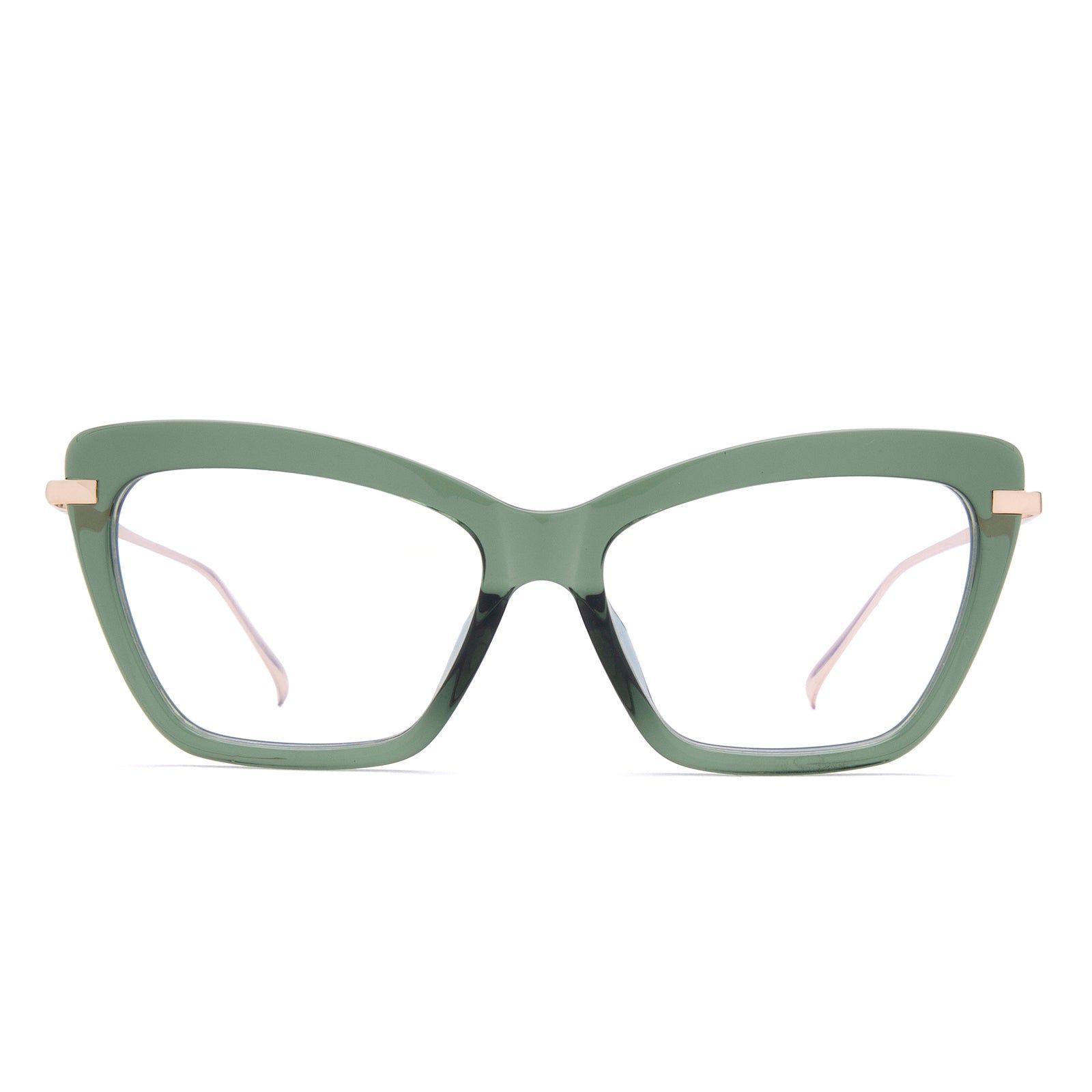 MILA - HUNTER + CLEAR GLASSES sold by Diff Eyewear