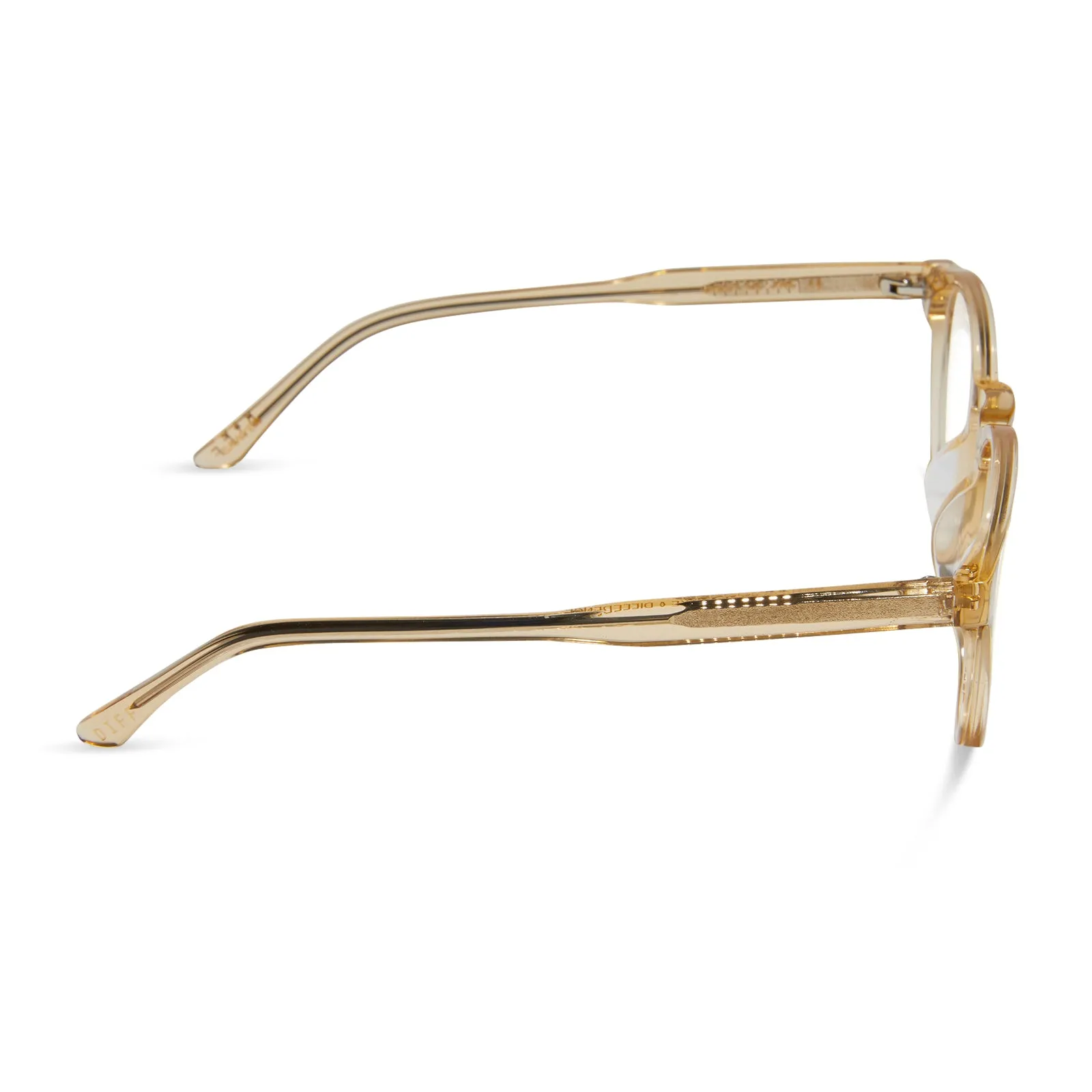 SAWYER - HONEY CRYSTAL + GLASSES sold by Diff Eyewear product image thumbnail 3