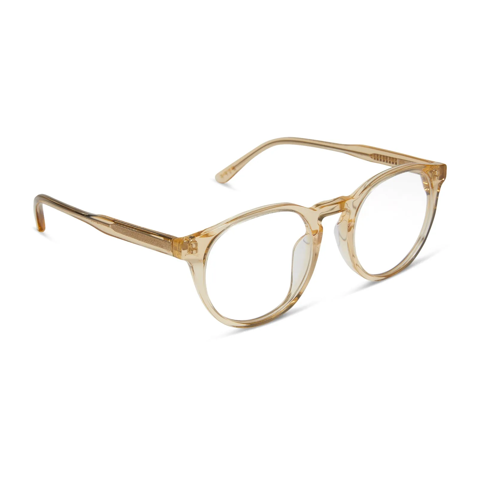 SAWYER - HONEY CRYSTAL + GLASSES sold by Diff Eyewear product image thumbnail 2