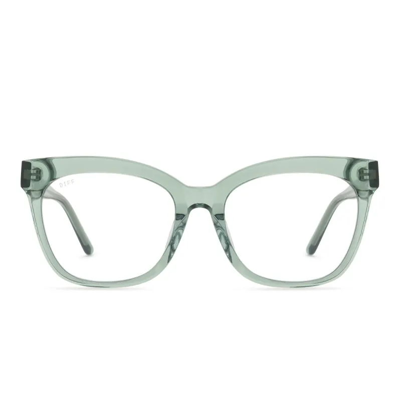 WINSTON - JULEP CRYSTAL + BLUE LIGHT TECHNOLOGY GLASSES sold by Diff Eyewear