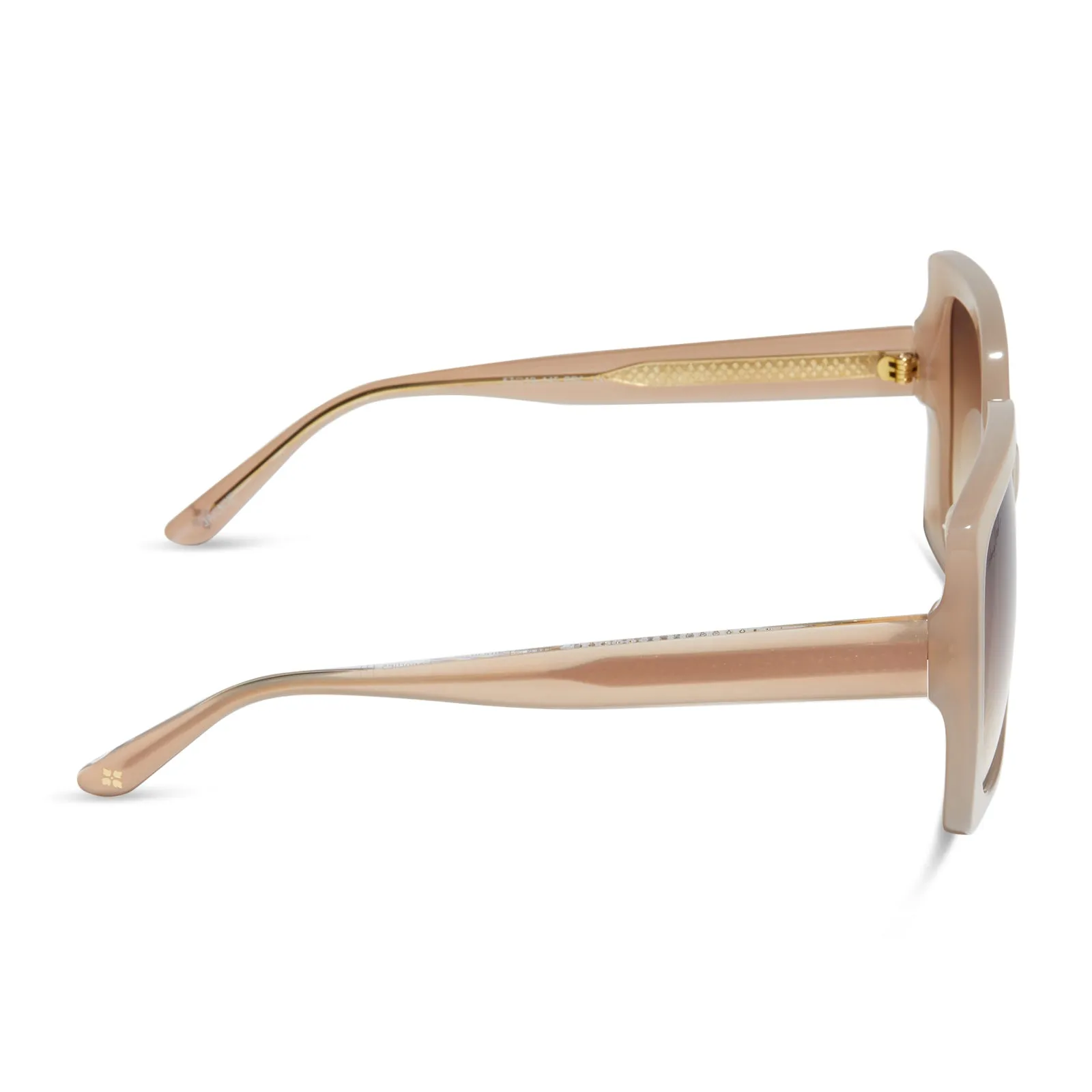 PATRICIA NASH - JACKIE + NATURALE + BROWN GRADIENT FLASH SUNGLASSES sold by Diff Eyewear product image thumbnail 3