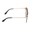 TAHOE - MATTE GOLD + SUNSET MIRROR + POLARIZED SUNGLASSES sold by Diff Eyewear