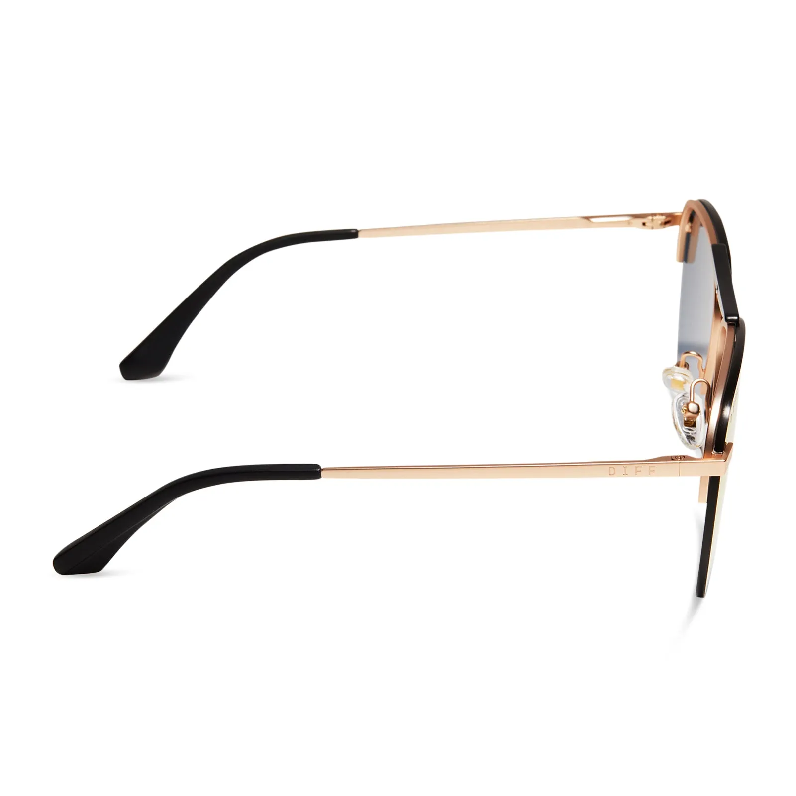 TAHOE - MATTE GOLD + SUNSET MIRROR + POLARIZED SUNGLASSES sold by Diff Eyewear product image thumbnail 3