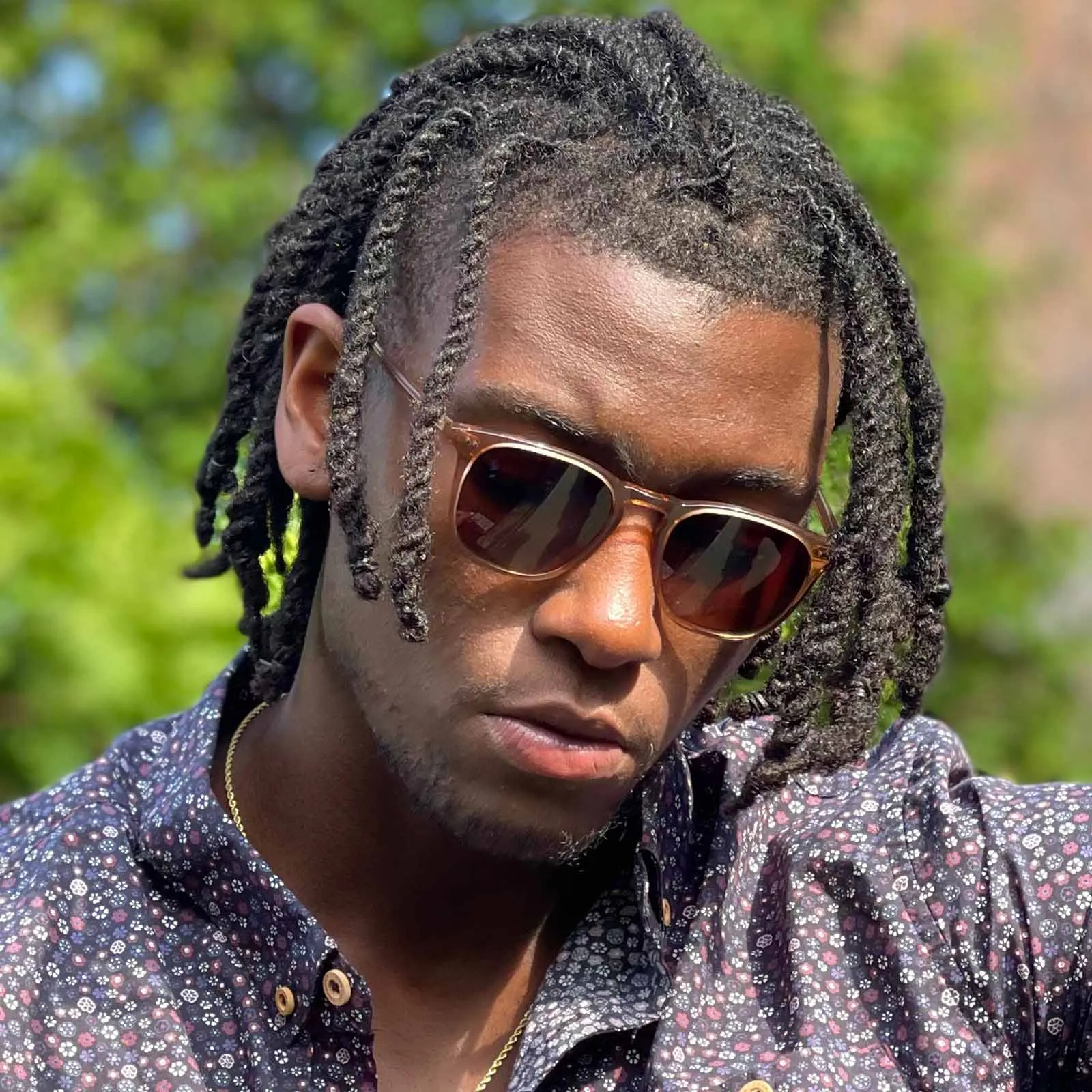 MAXWELL - DUNES CRYSTAL + BROWN GRADIENT POLARIZED SUNGLASSES sold by Diff Eyewear product image thumbnail 5