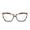 MILA - HIMALAYAN TORTOISE + BLUE LIGHT TECHNOLOGY GLASSES sold by Diff Eyewear