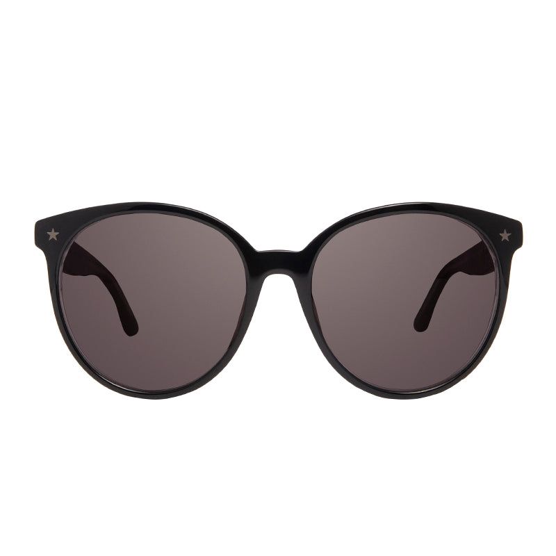 COSMO SAGITTARIUS - BLACK SILVER GLITTER + SMOKE SUNGLASSES sold by Diff Eyewear