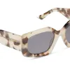 KRISTY SARAH - BRB + CREAM TORTOISE + GREY SUNGLASSES sold by Diff Eyewear