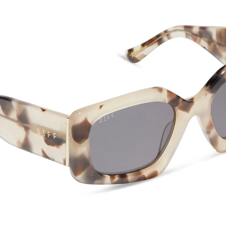 KRISTY SARAH - BRB + CREAM TORTOISE + GREY SUNGLASSES sold by Diff Eyewear product image thumbnail 4
