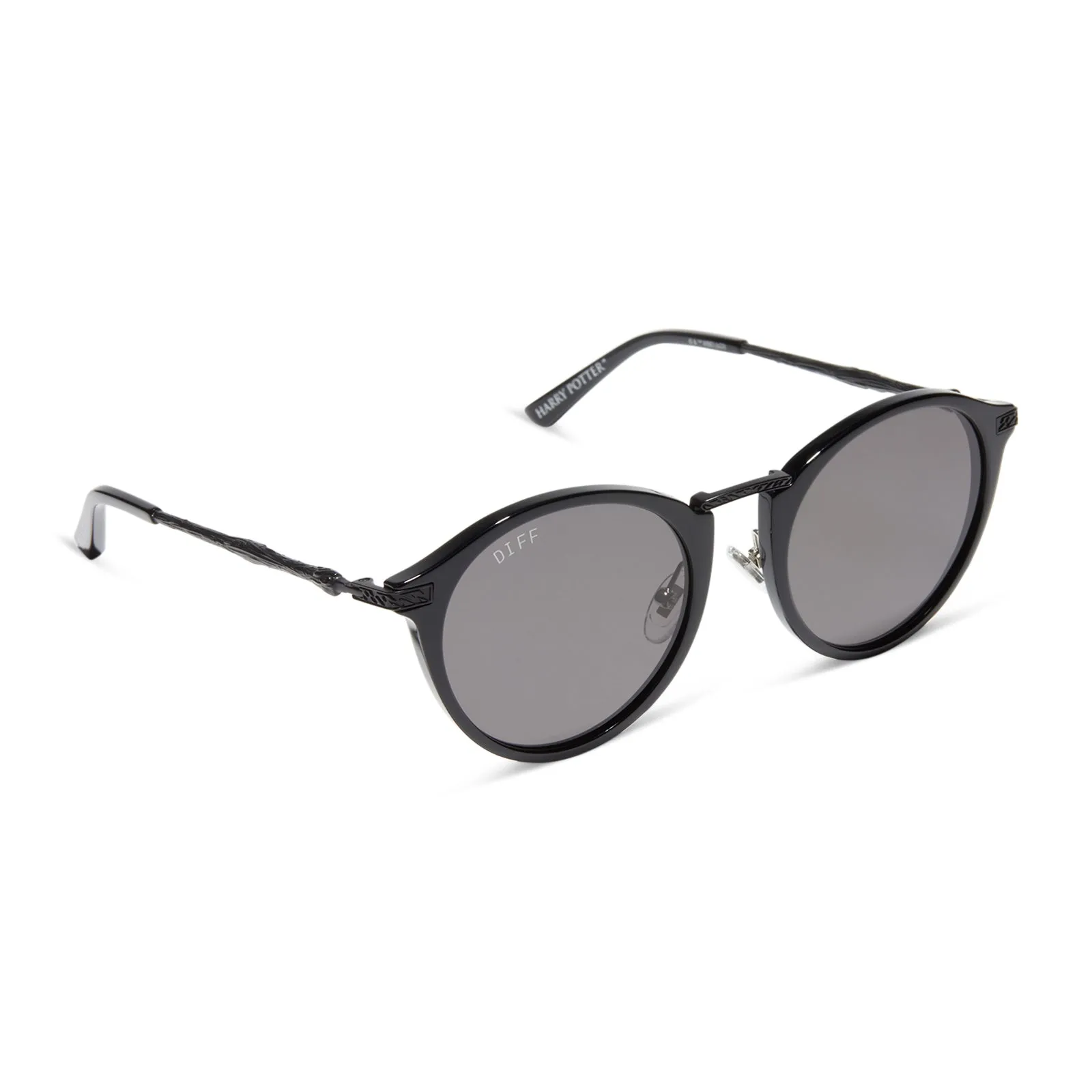 HARRY POTTER 2.0™ - TUXEDO BLACK + YULE BALL™ GREY SUNGLASSES sold by Diff Eyewear product image thumbnail 2