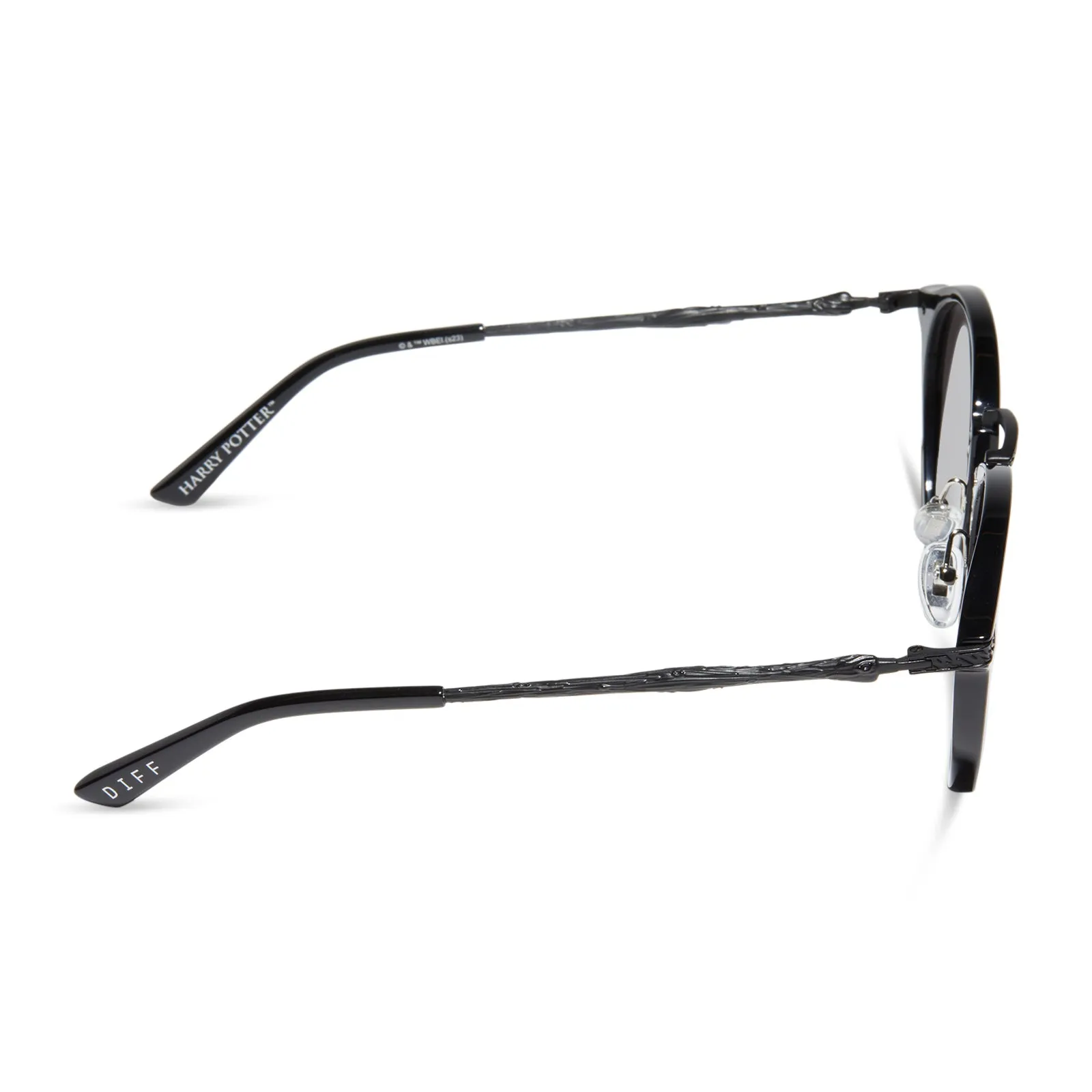 HARRY POTTER 2.0™ - TUXEDO BLACK + YULE BALL™ GREY SUNGLASSES sold by Diff Eyewear product image thumbnail 3
