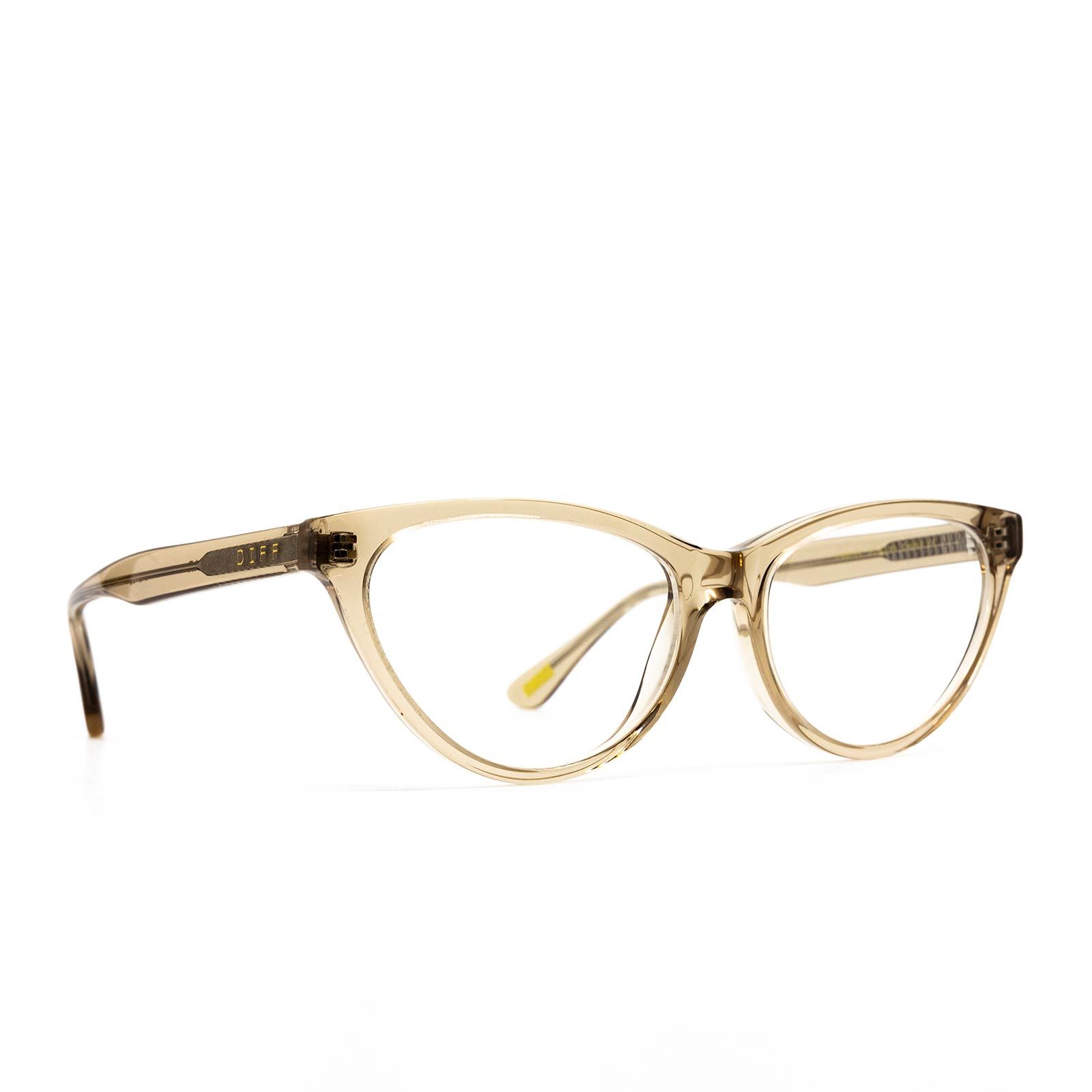 MARLEY - VINTAGE CRYSTAL + BLUE LIGHT TECHNOLOGY CLEAR GLASSES sold by Diff Eyewear product image thumbnail 2