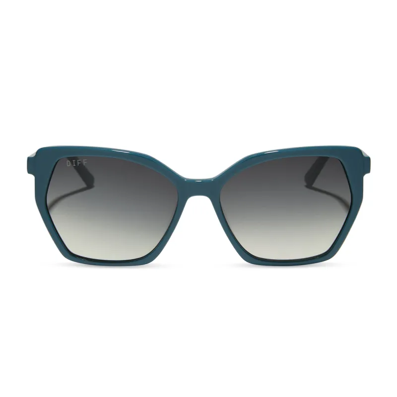 VERA - DEEP SPACE + GREY GRADIENT + POLARIZED SUNGLASSES sold by Diff Eyewear