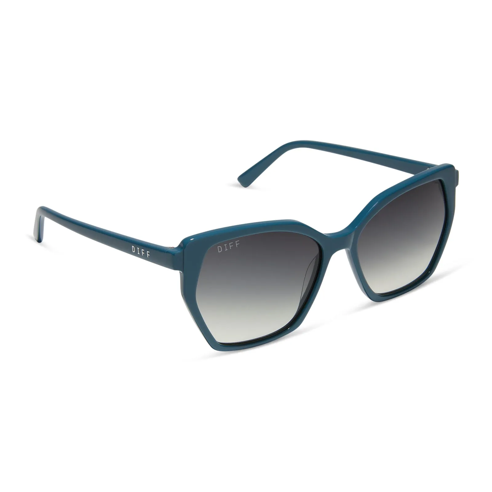 VERA - DEEP SPACE + GREY GRADIENT + POLARIZED SUNGLASSES sold by Diff Eyewear product image thumbnail 2