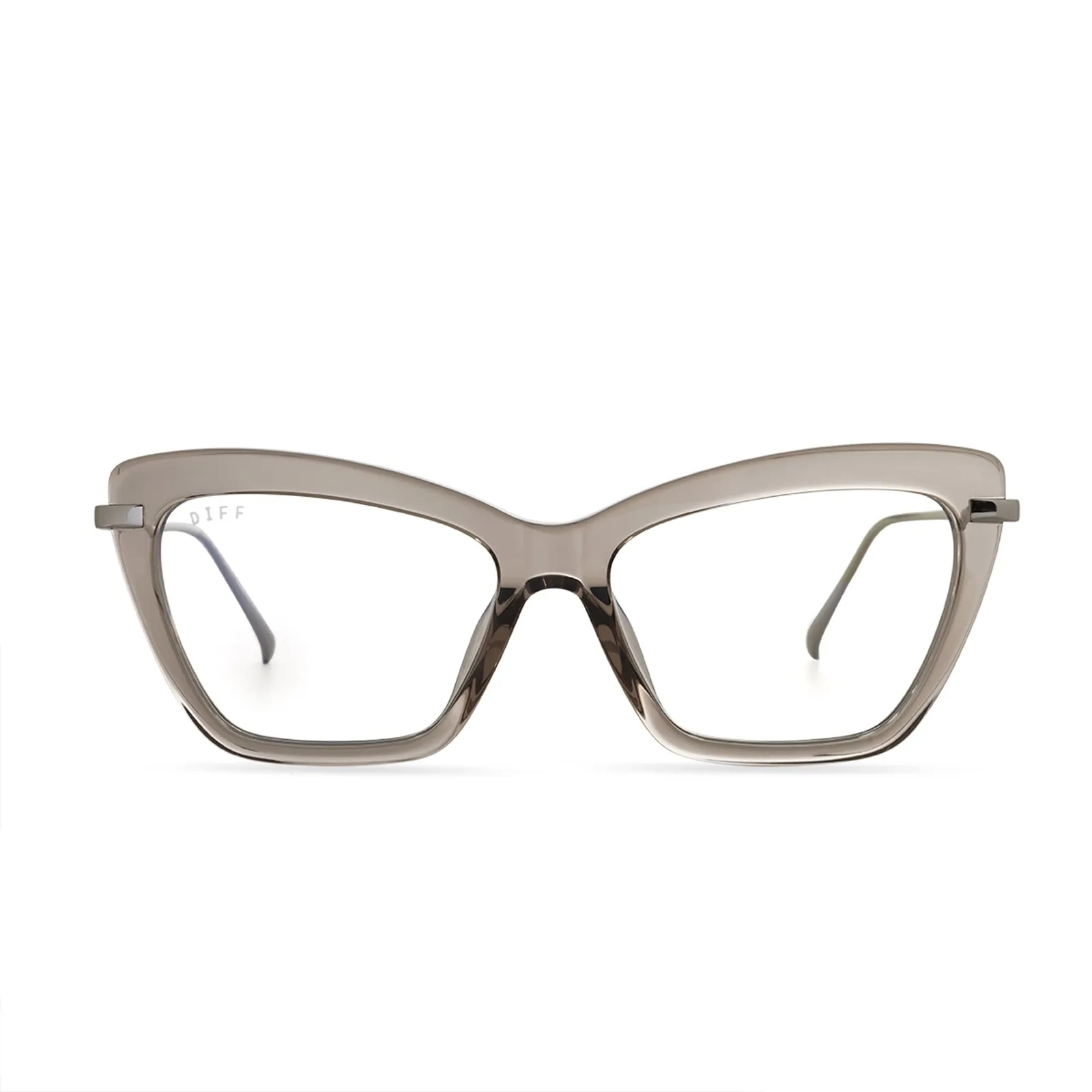 MILA - VINTAGE CRYSTAL + BLUE LIGHT TECHNOLOGY GLASSES sold by Diff Eyewear