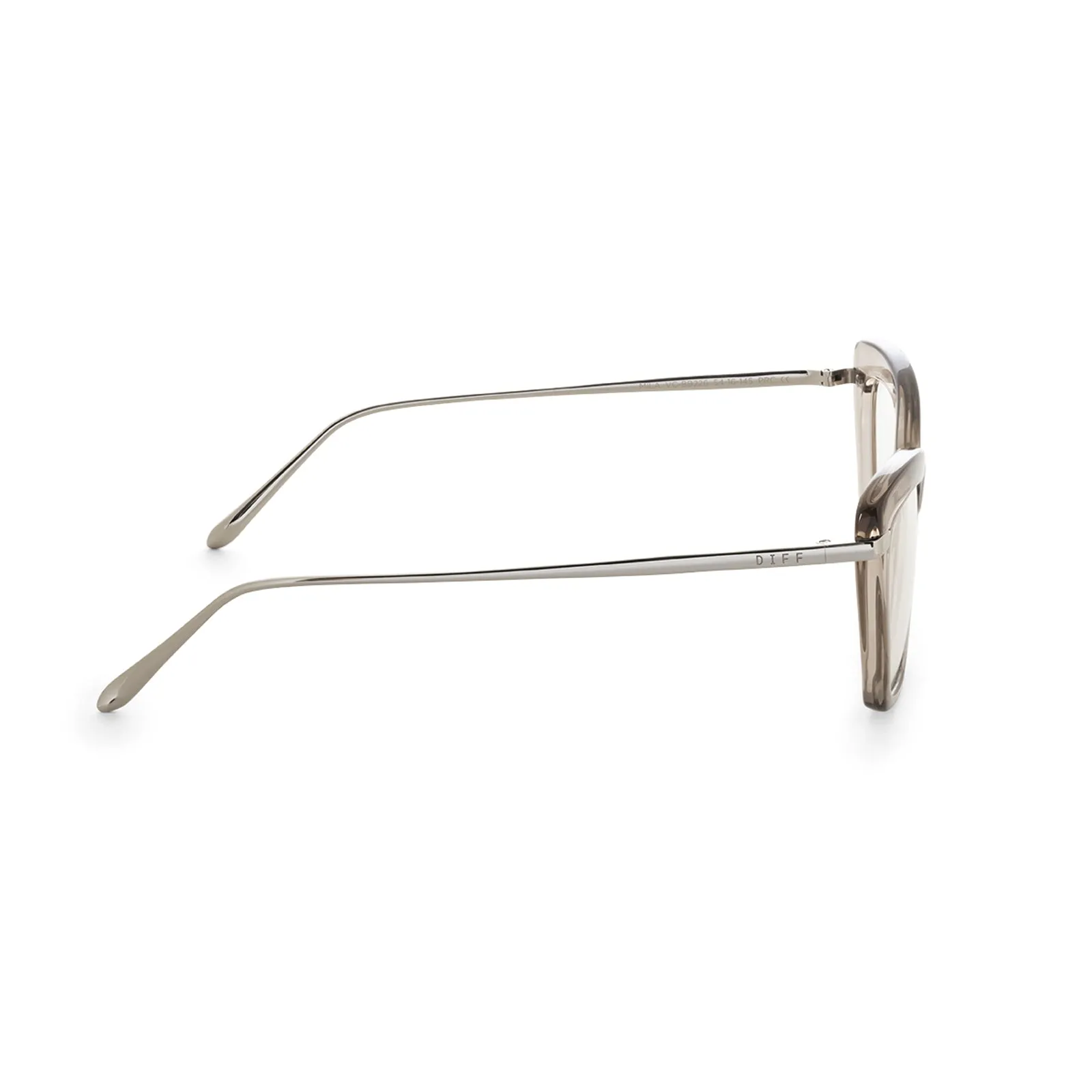 MILA - VINTAGE CRYSTAL + BLUE LIGHT TECHNOLOGY GLASSES sold by Diff Eyewear product image thumbnail 4