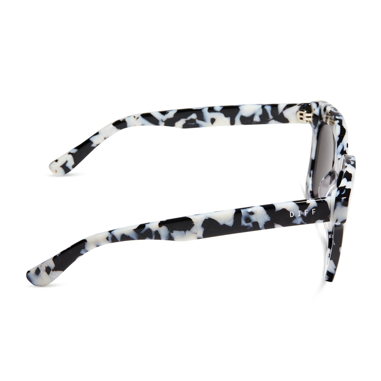 CARSON XS - RICH HIDE + GREY SUNGLASSES sold by Diff Eyewear product image thumbnail 3