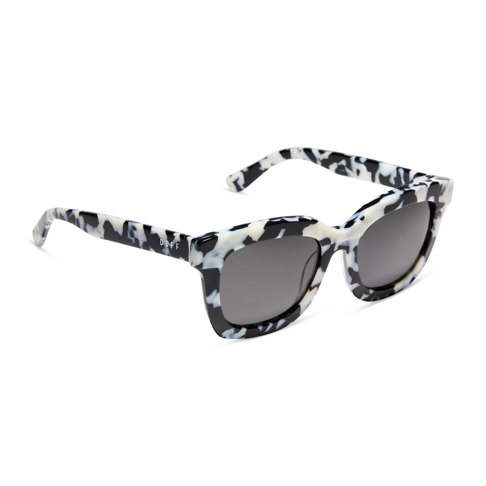 CARSON XS - RICH HIDE + GREY SUNGLASSES sold by Diff Eyewear product image thumbnail 2