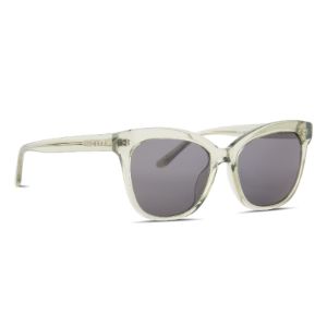 JESSIE JAMES DECKER - WINSTON + OLIVE CRYSTAL + SOLID GREY SUNGLASSES sold by Diff Eyewear