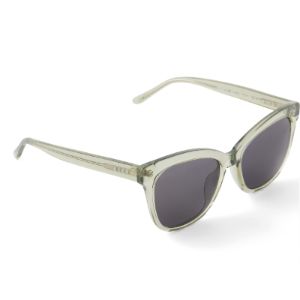 JESSIE JAMES DECKER - WINSTON + OLIVE CRYSTAL + SOLID GREY SUNGLASSES sold by Diff Eyewear
