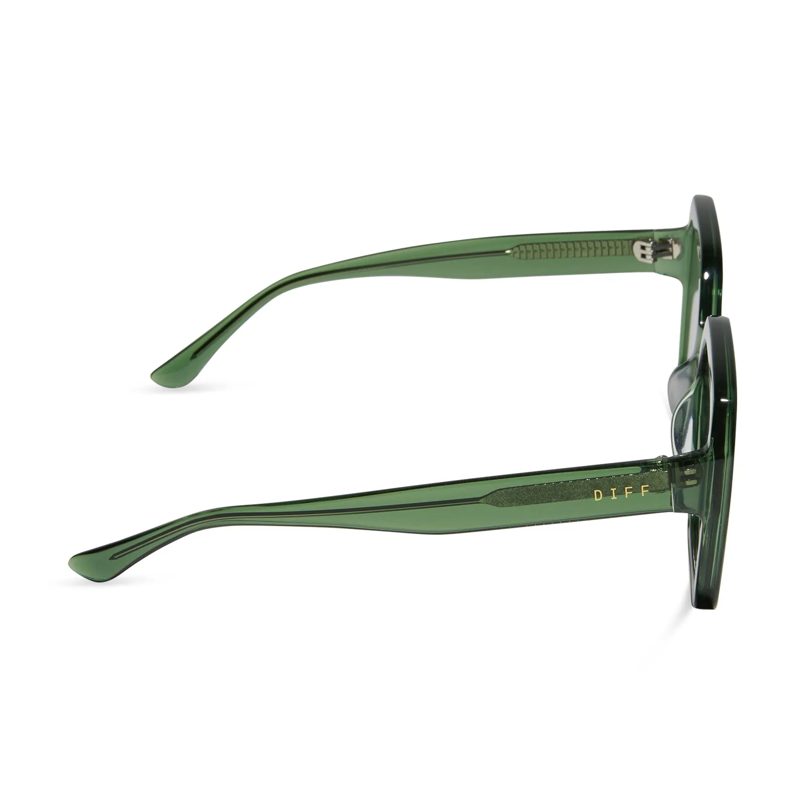 SLOANE - SAGE CRYSTAL + G15 SUNGLASSES sold by Diff Eyewear product image thumbnail 3