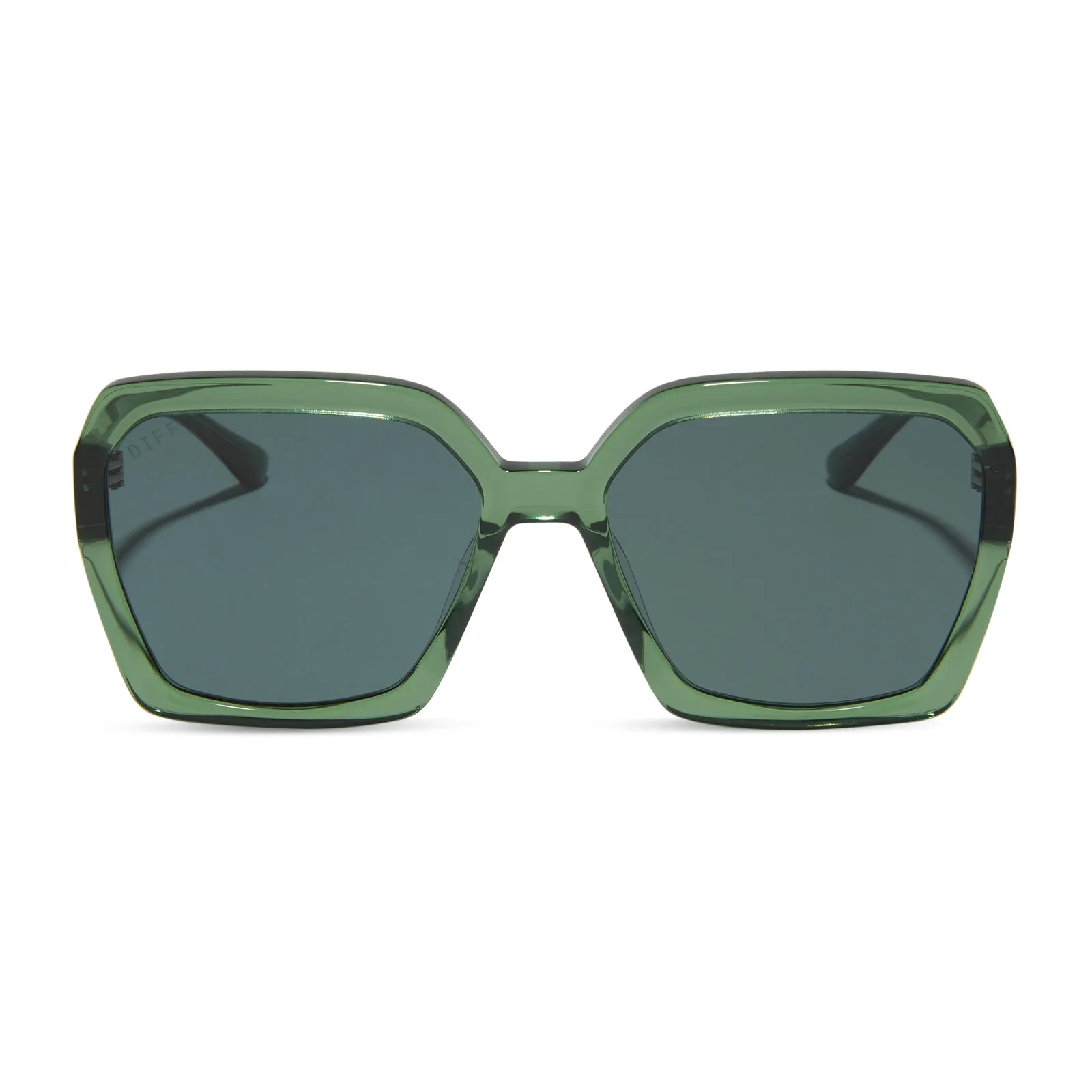 SLOANE - SAGE CRYSTAL + G15 SUNGLASSES sold by Diff Eyewear