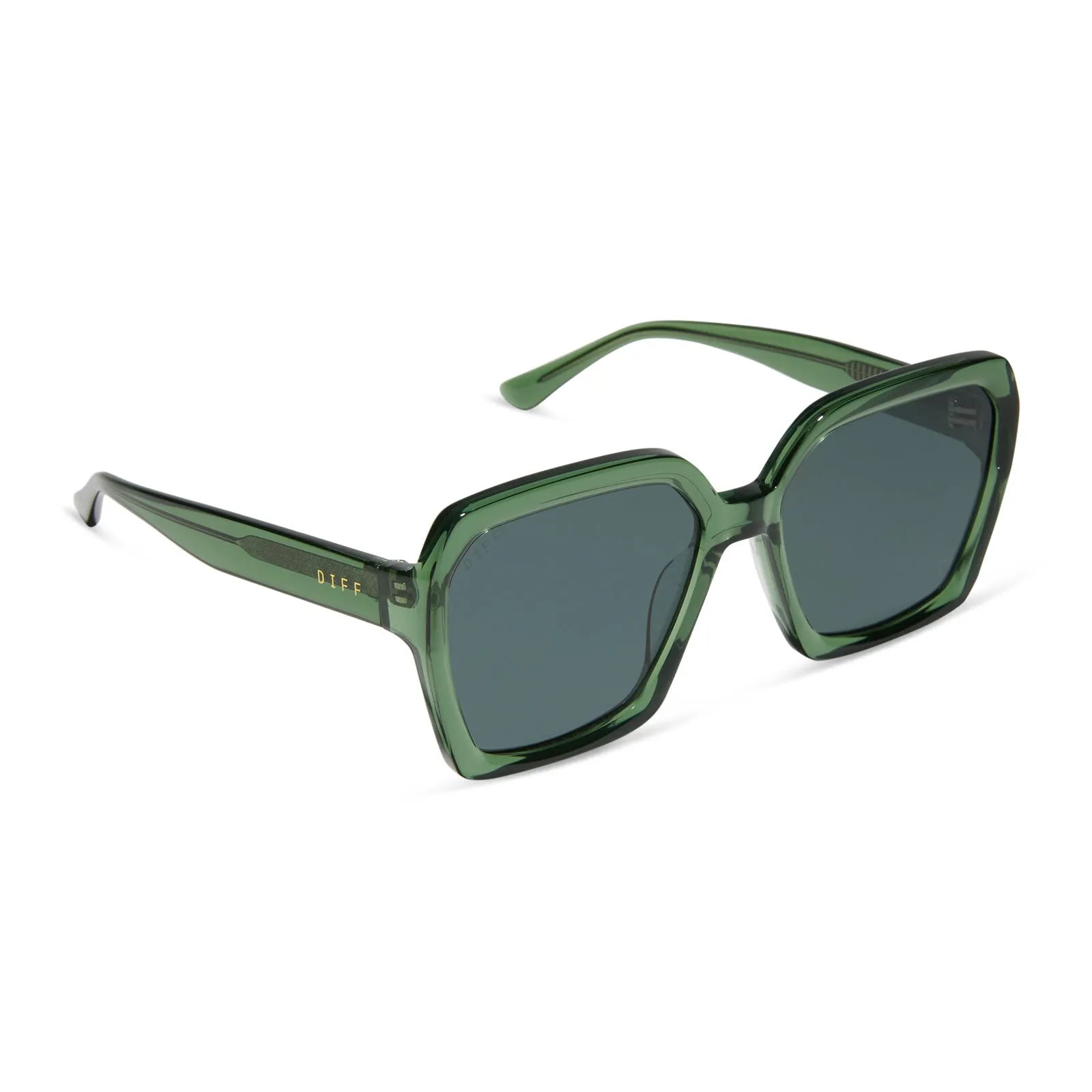 SLOANE - SAGE CRYSTAL + G15 SUNGLASSES sold by Diff Eyewear product image thumbnail 2
