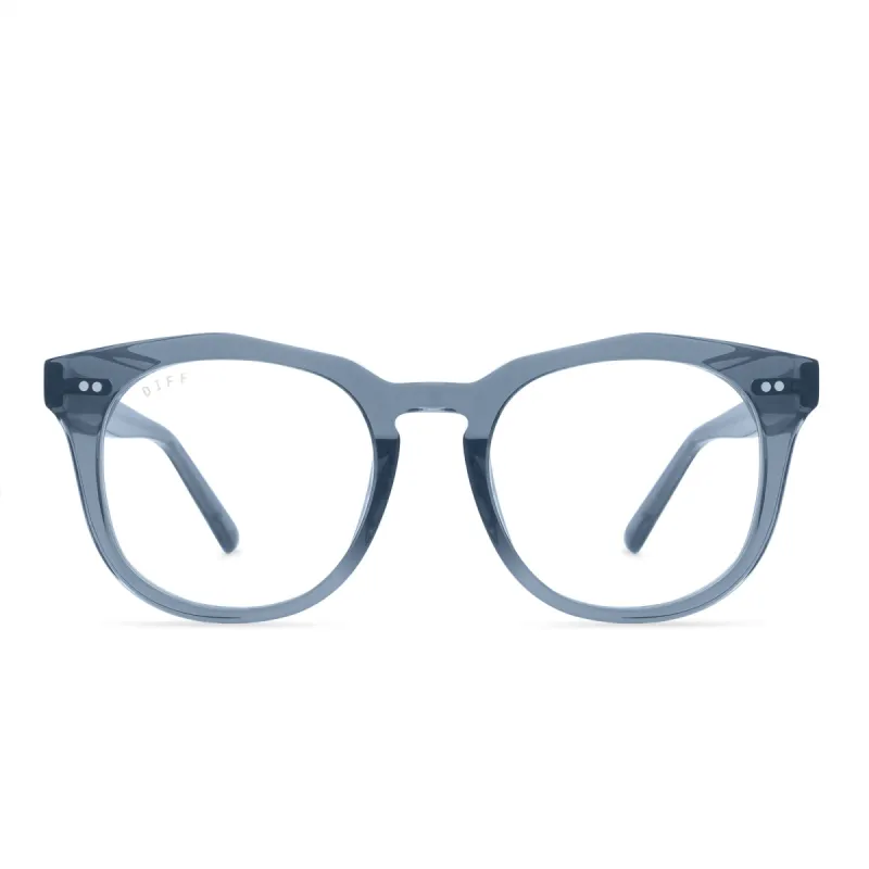 WESTON - NIGHT SKY + CLEAR GLASSES sold by Diff Eyewear