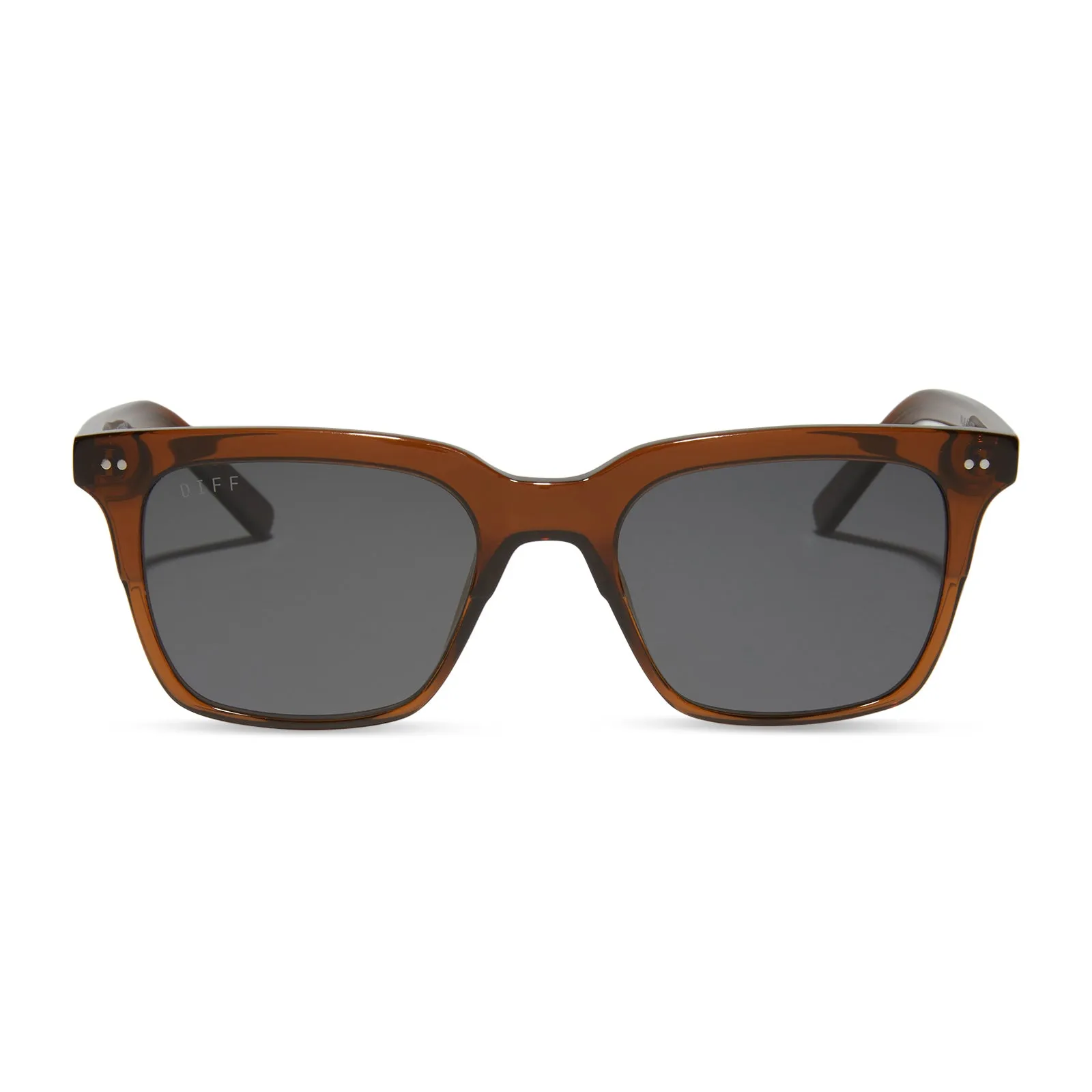 BILLIE - WHISKEY + GREY POLARIZED SUNGLASSES sold by Diff Eyewear